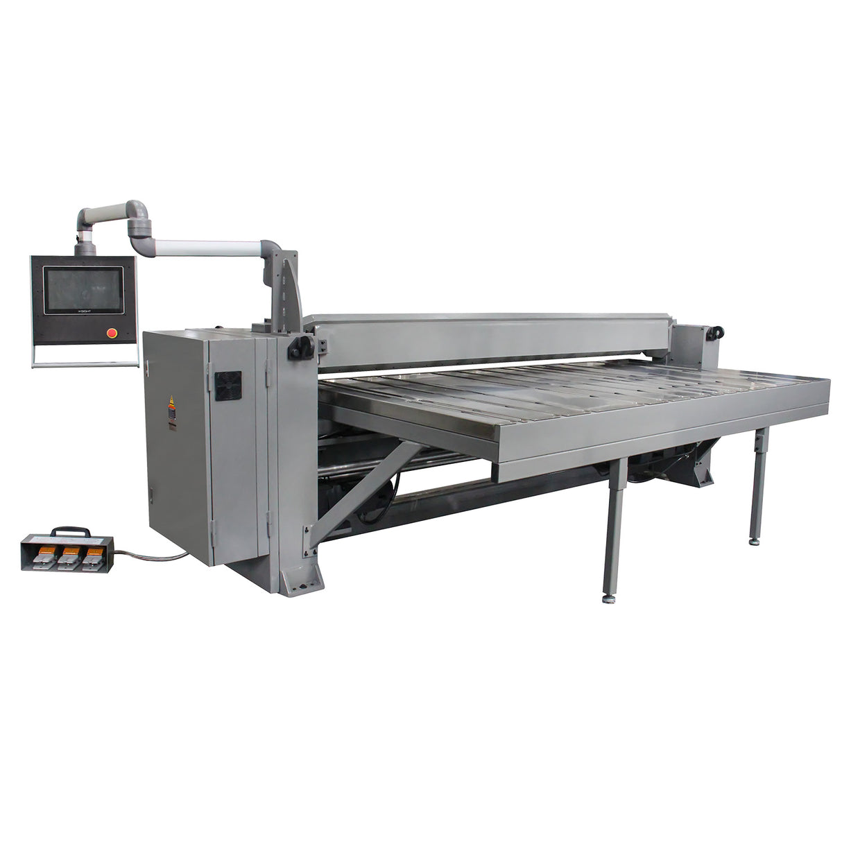CNC Sheet Metal Folding Machine TFM3100x2E, Sheet Folder for 3100x2.0 mm Mild Steel Plate, Electric Folding Machine