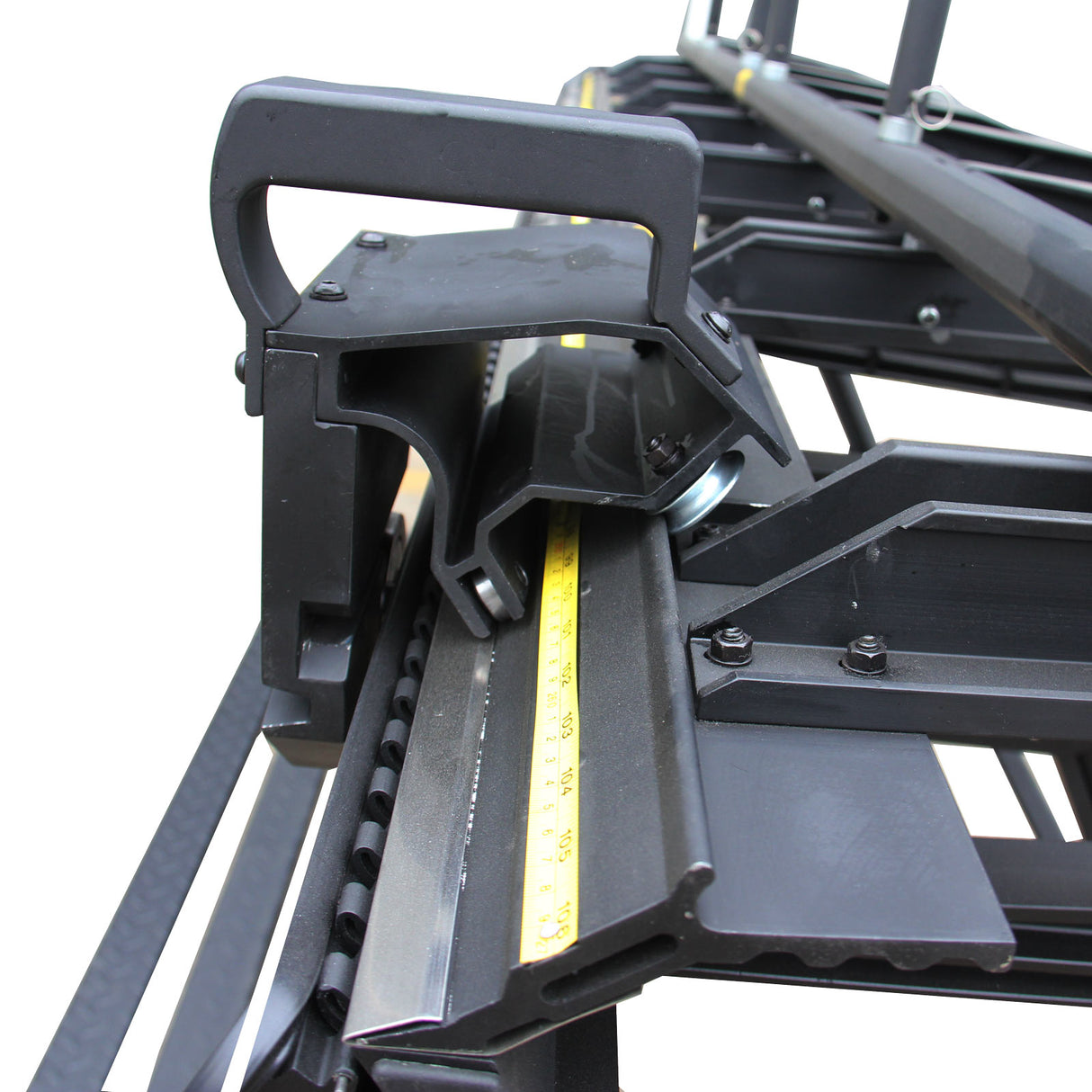 Siding Brake ALB-102, Portable Thin Plate Bending Brake, 2600mm Width, With a Roller Knife to Cut Sheet