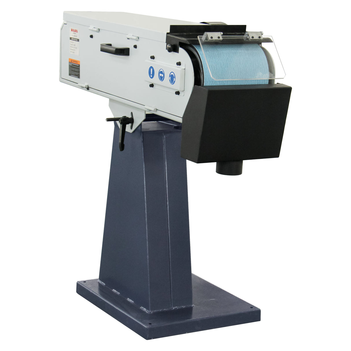 Belt Linisher BG-9, Belt Grinder for Metal, High Speed Linisher Grinder, Grinding & Linishing Belt Grinder
