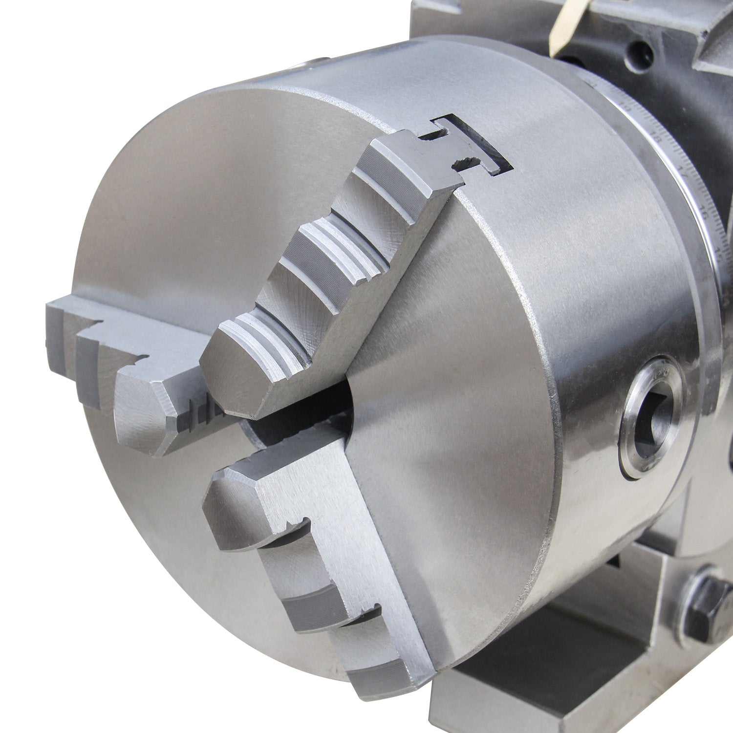 Kang Industrial BS-1 Semi-Universal Dividing Head, MT3 Spindle, With 3-Jaw Chuck and Tailstock