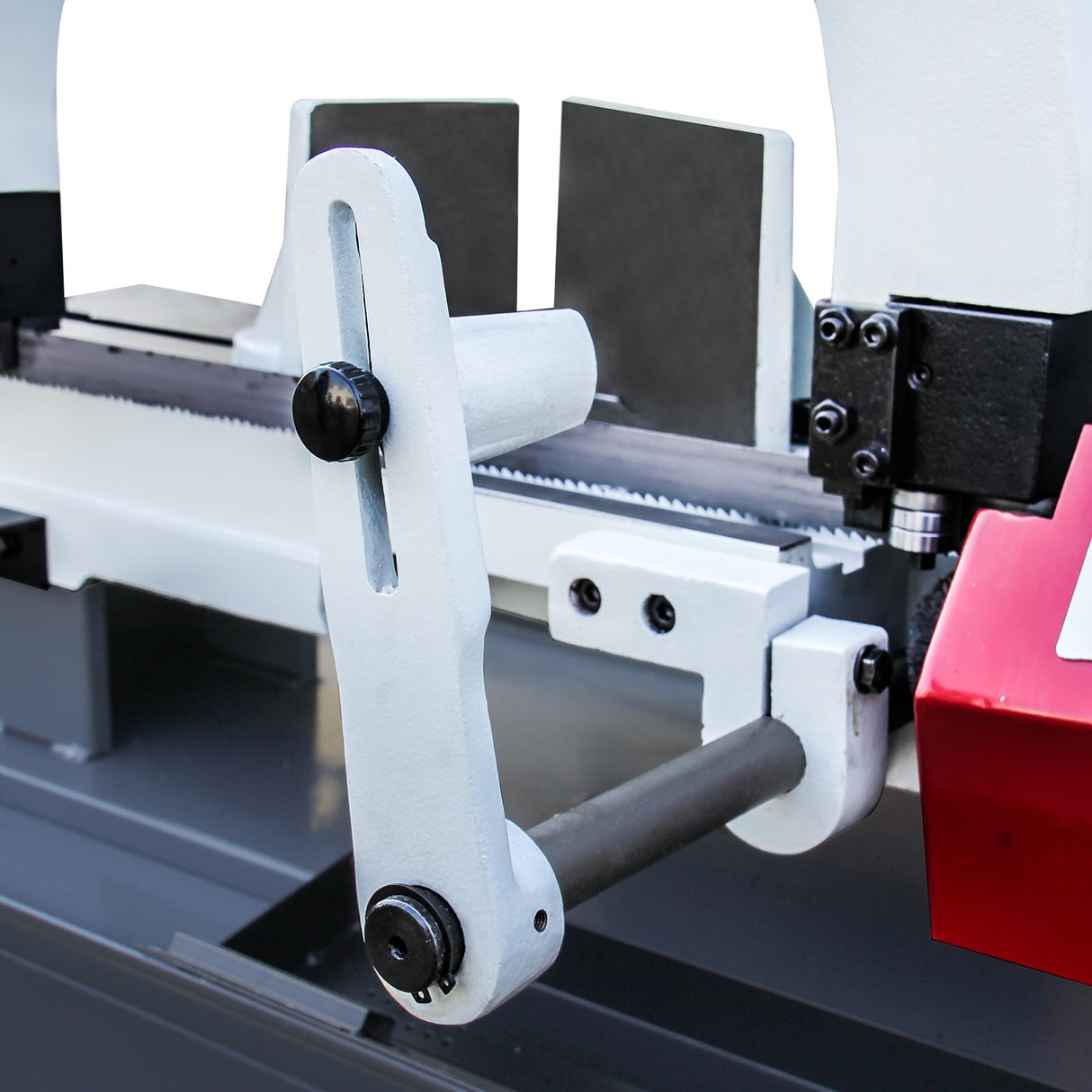 Metal Band Saw BS-1018B, 254mm Horizontal Bandsaw Metal Cutting Band Saw, Horizontal High Precision Band Saw, 240V Motor