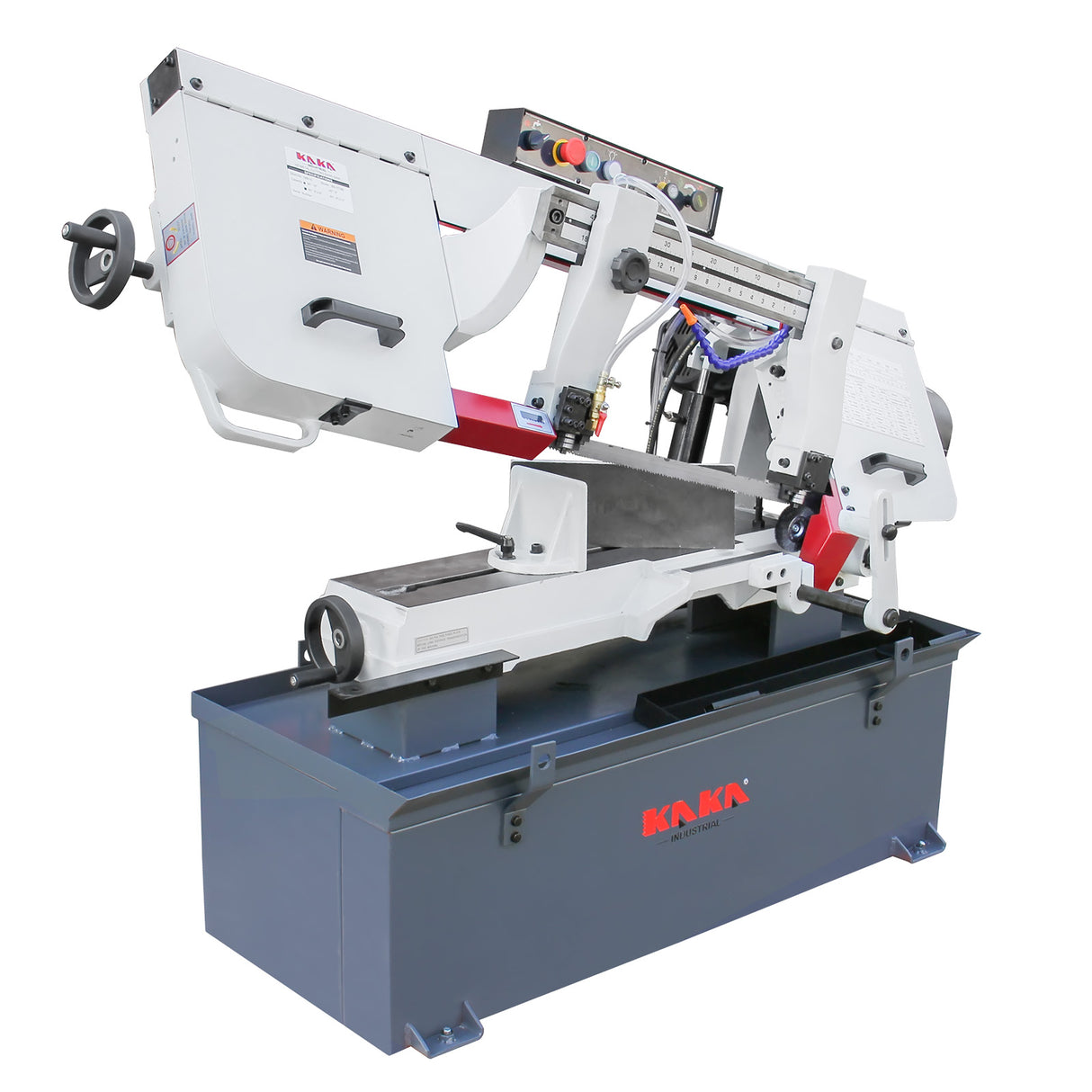 Metal Band Saw BS-1018B, 254mm Horizontal Bandsaw Metal Cutting Band Saw, Horizontal High Precision Band Saw, 240V Motor