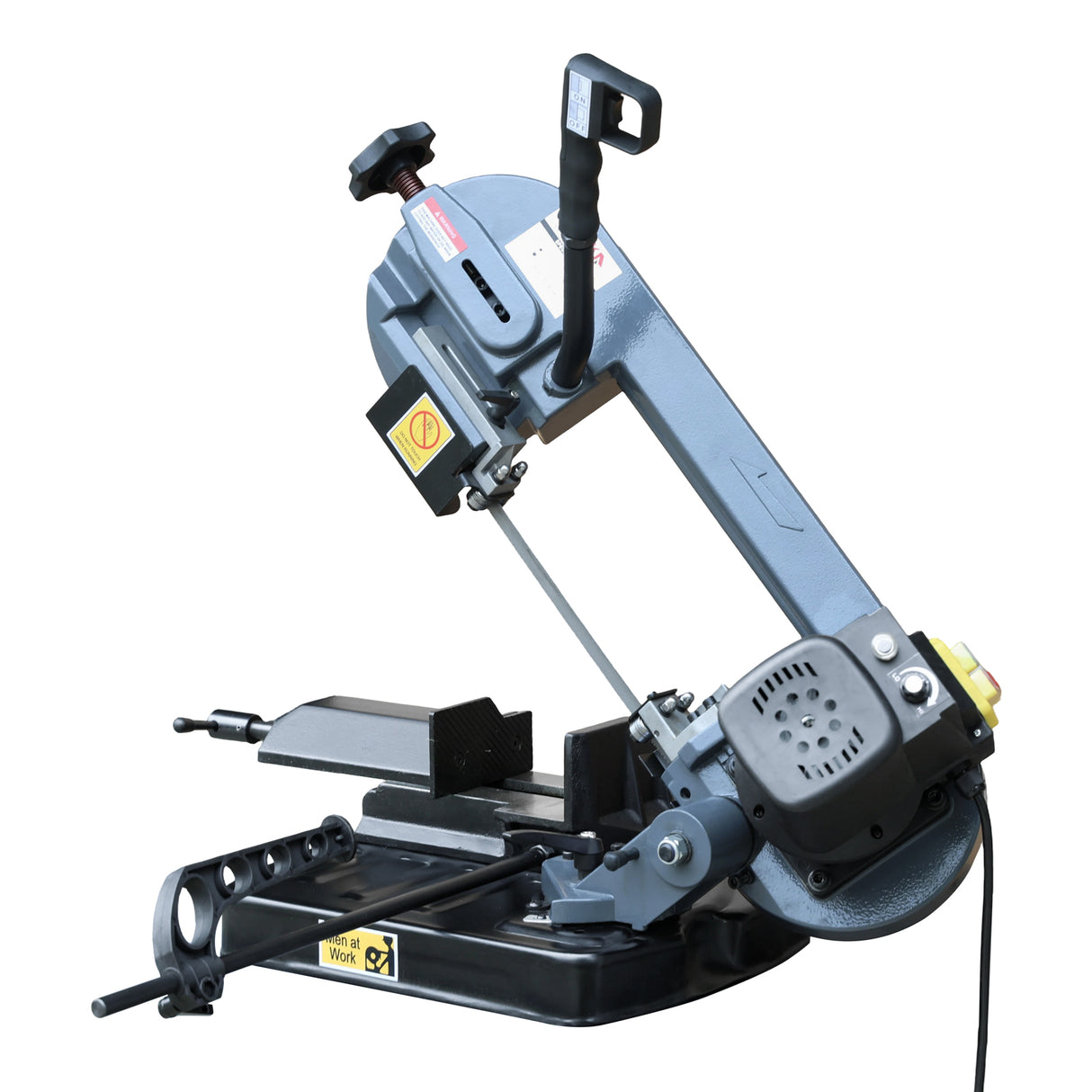 Portable Swivel Head Metal Cutting Band Saw BS-125, Mitre Up to 60 Degrees Bandsaw Machine
