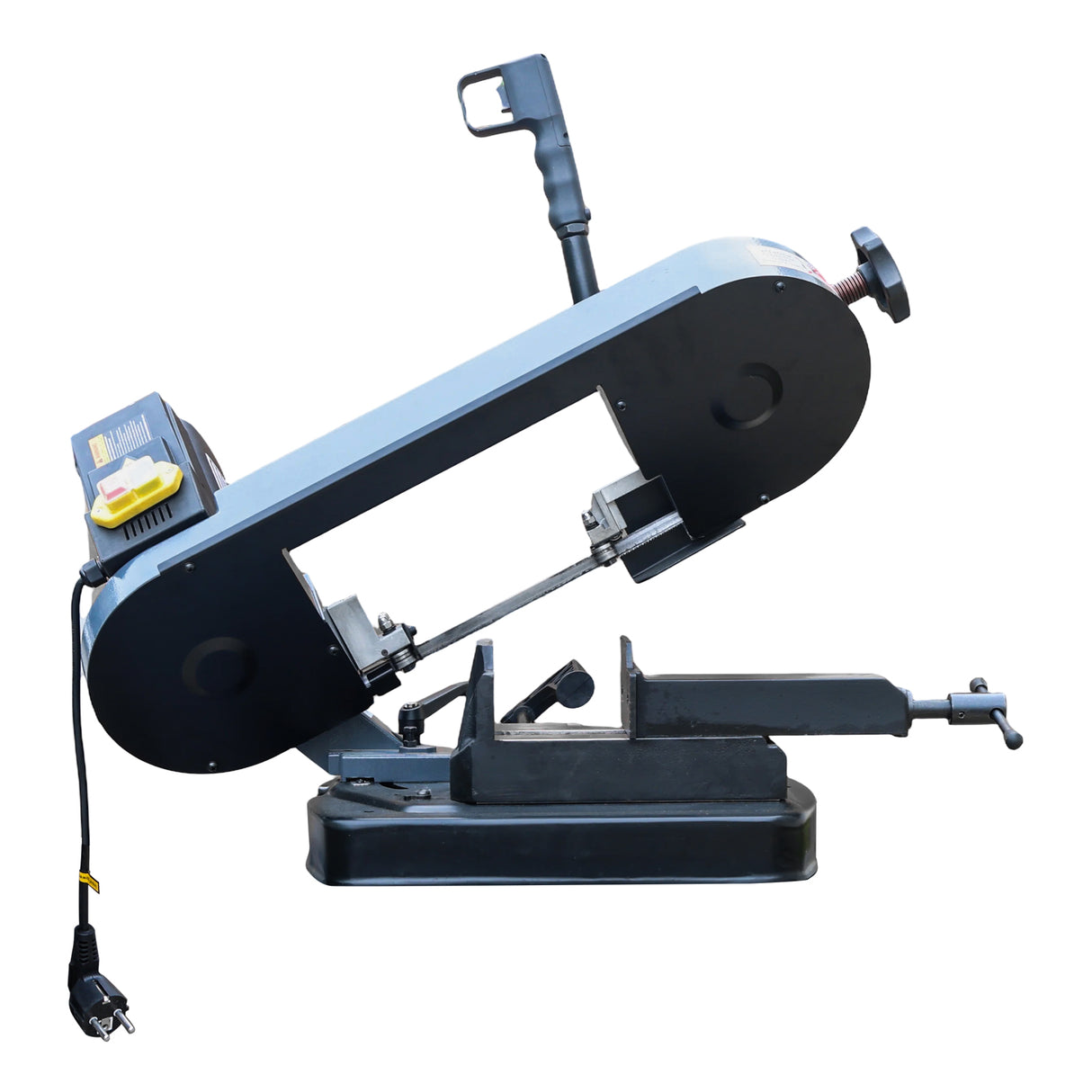 Portable Swivel Head Metal Cutting Band Saw BS-125, Mitre Up to 60 Degrees Bandsaw Machine