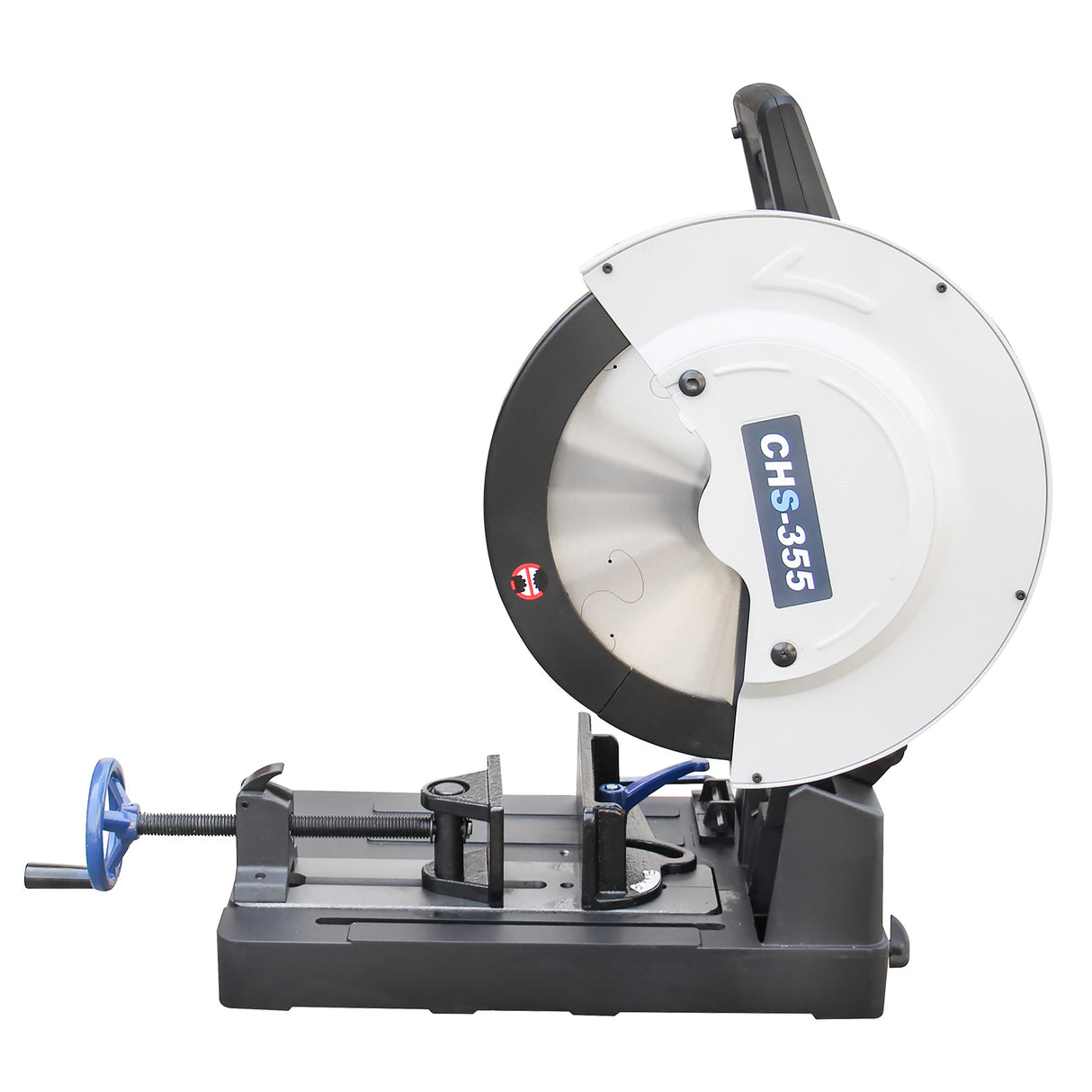 Metal Cutting Drop Saw CHS-355, 240V 2200W TCT Cold Cut Saw, Swivel Vice Cut Saw