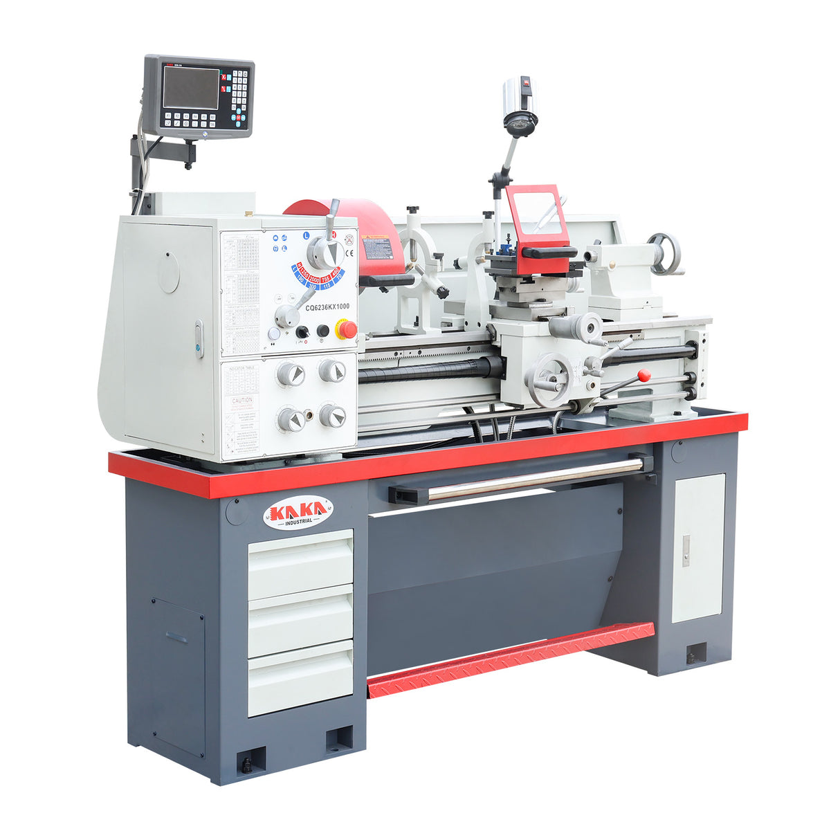Kang Industrial CQ6236Kx1000 Center Lathe, 51mm Bore Dia., 1000mm Centers, 360mm Swing, 415V