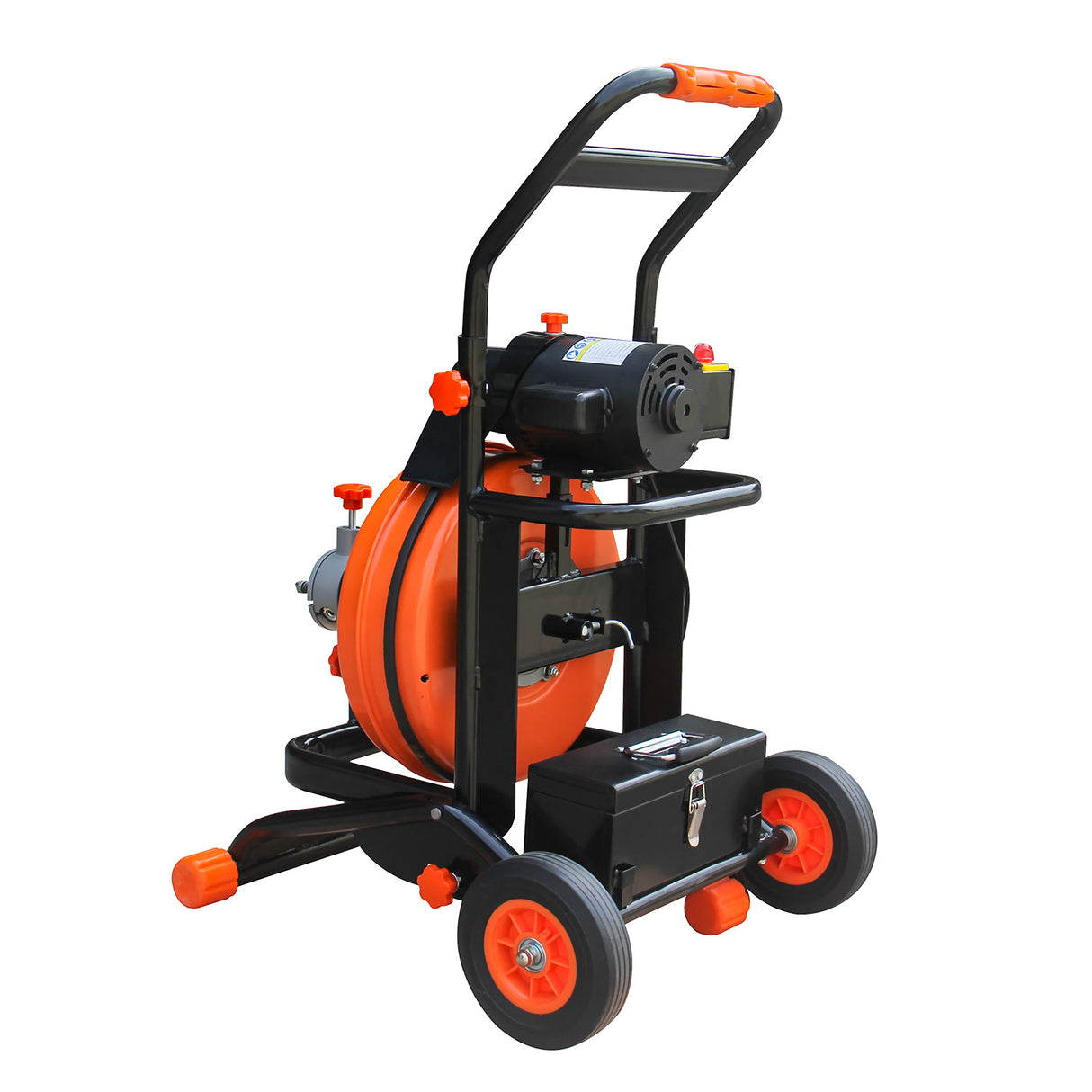 KANG INDUSTRIAL D02-005SA Drain Cleaner, Drain Augar Cleaner, 1/2" x 100Ft Snake Machine Auto Feed