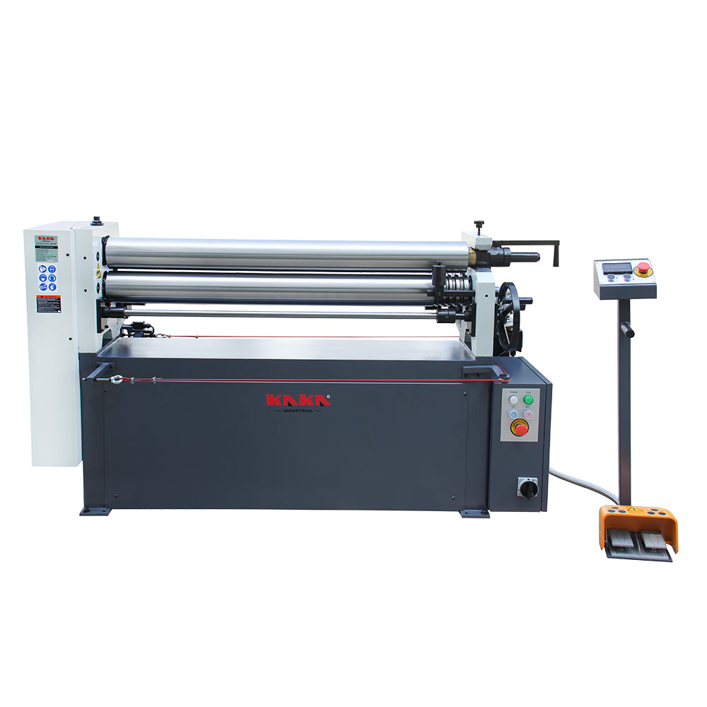 KANG Industrial ESR-5108E, 1300x4.5mm Motorised Plate Roll Curving Machine