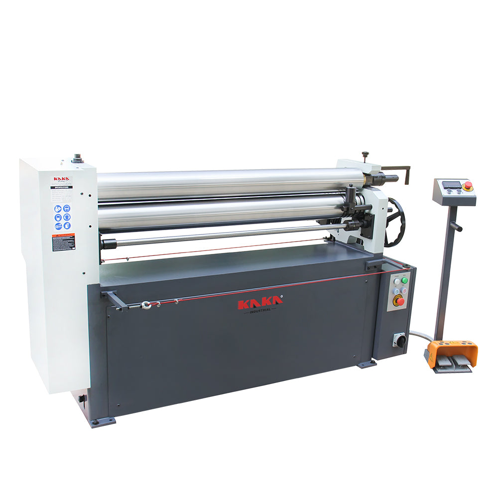 KANG Industrial ESR-5108E, 1300x4.5mm Motorised Plate Roll Curving Machine