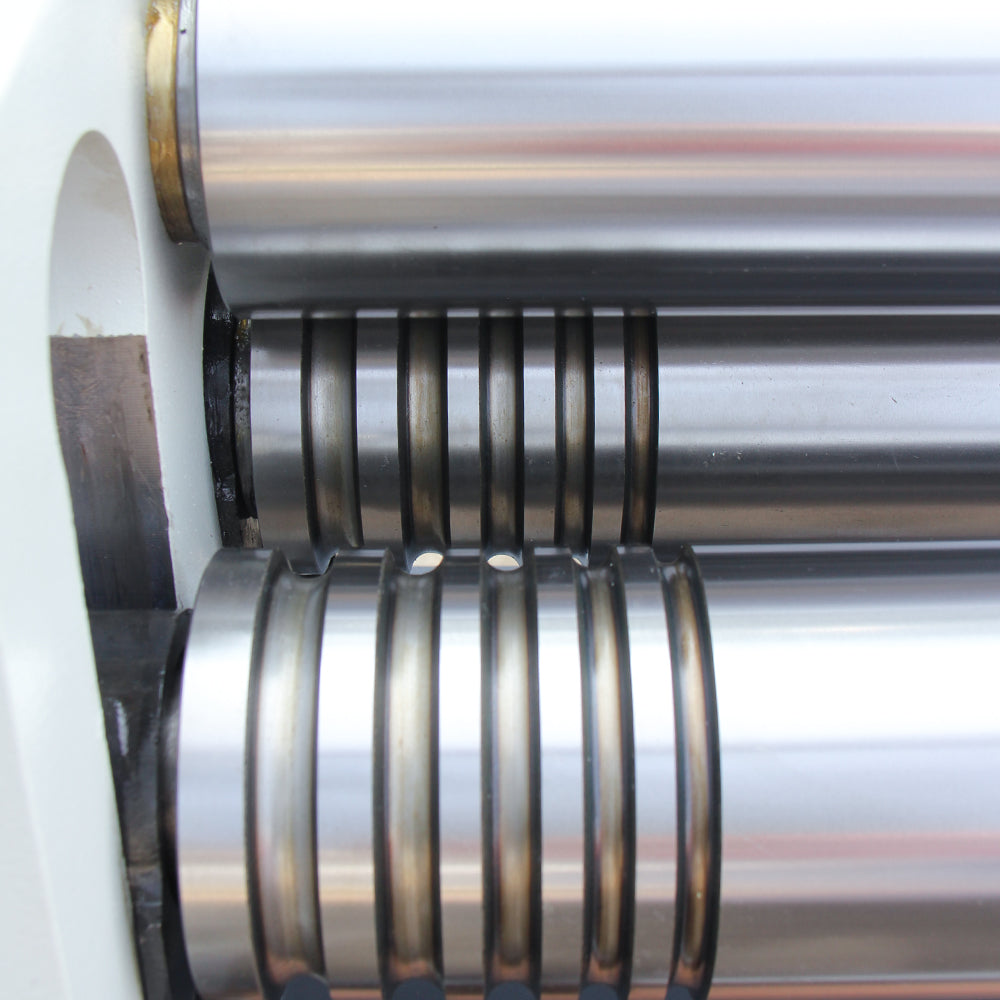 KANG Industrial ESR-5108E, 1300x4.5mm Motorised Plate Roll Curving Machine