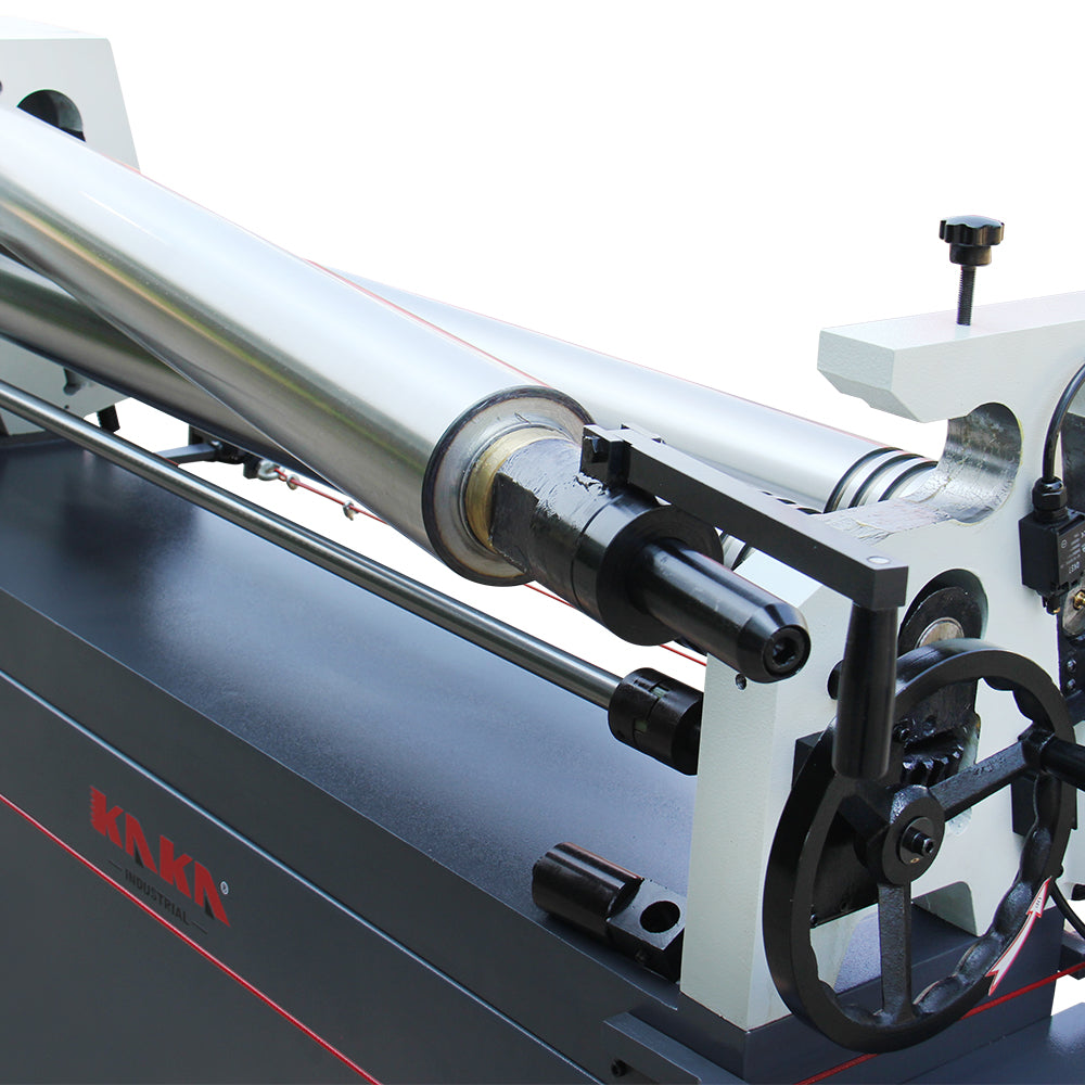 KANG Industrial ESR-5108E, 1300x4.5mm Motorised Plate Roll Curving Machine