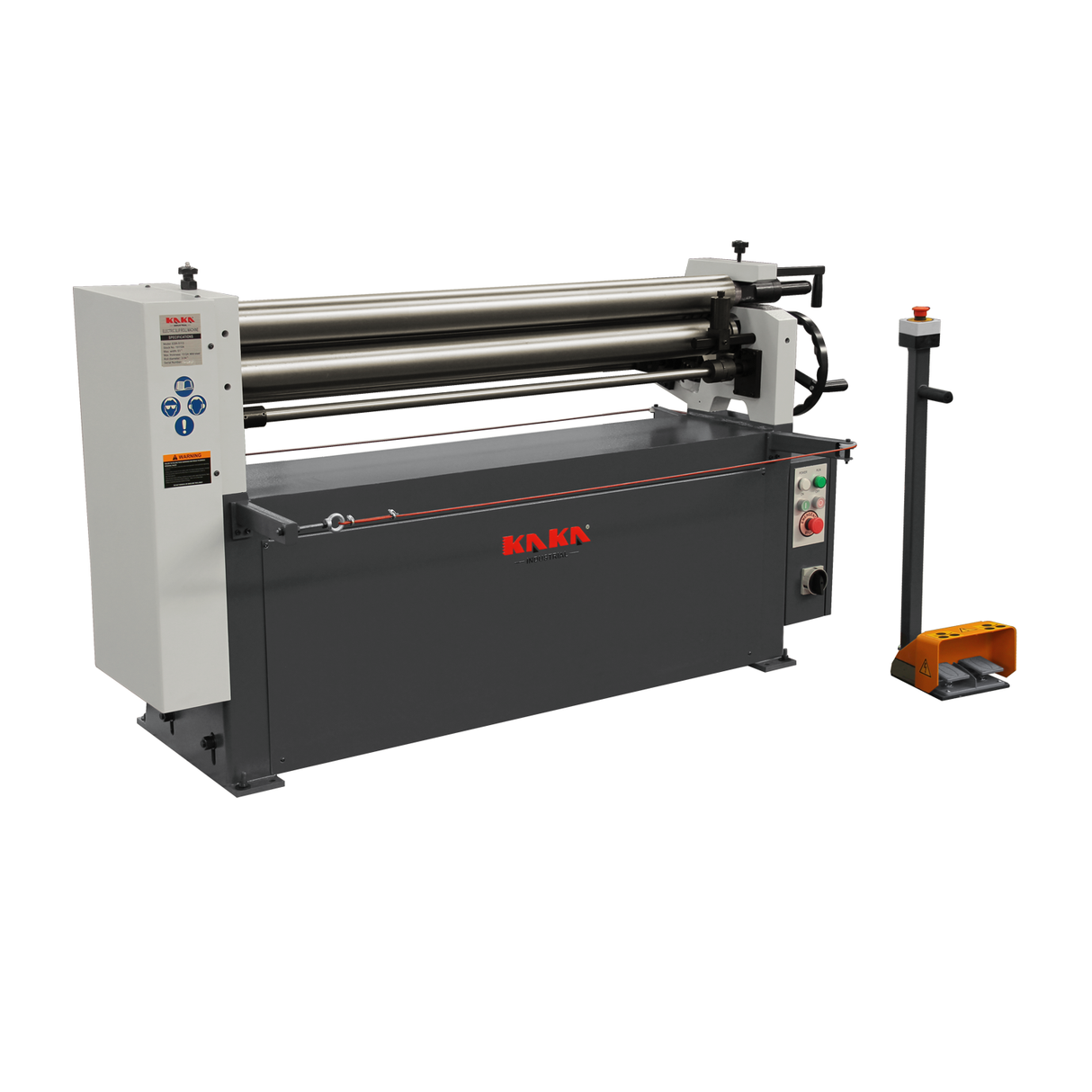 KANG Industrial ESR-5113 Motorised Plate Curving Rolls, Initial Pinch Roll