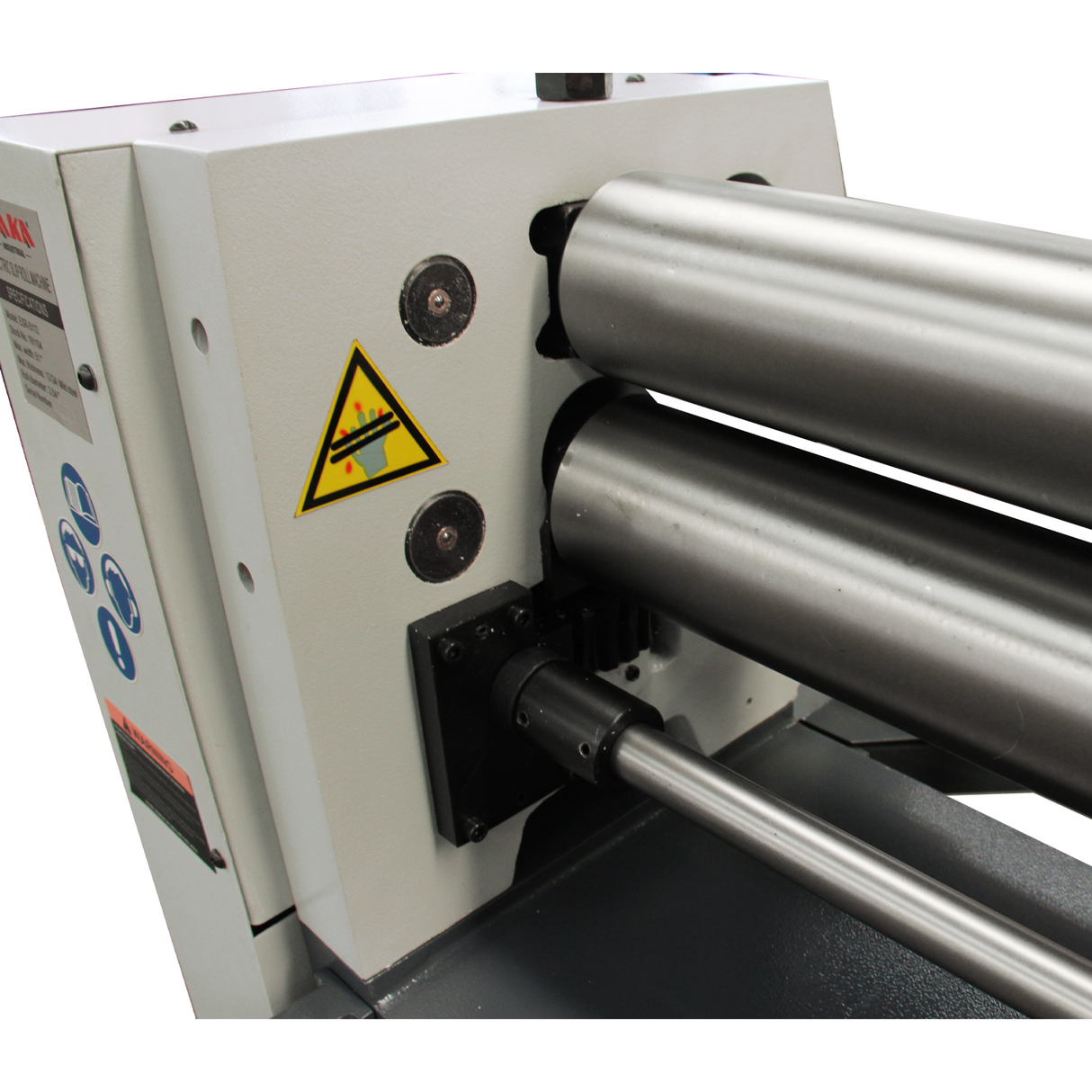 KANG Industrial ESR-5113 Motorised Plate Curving Rolls, Initial Pinch Roll