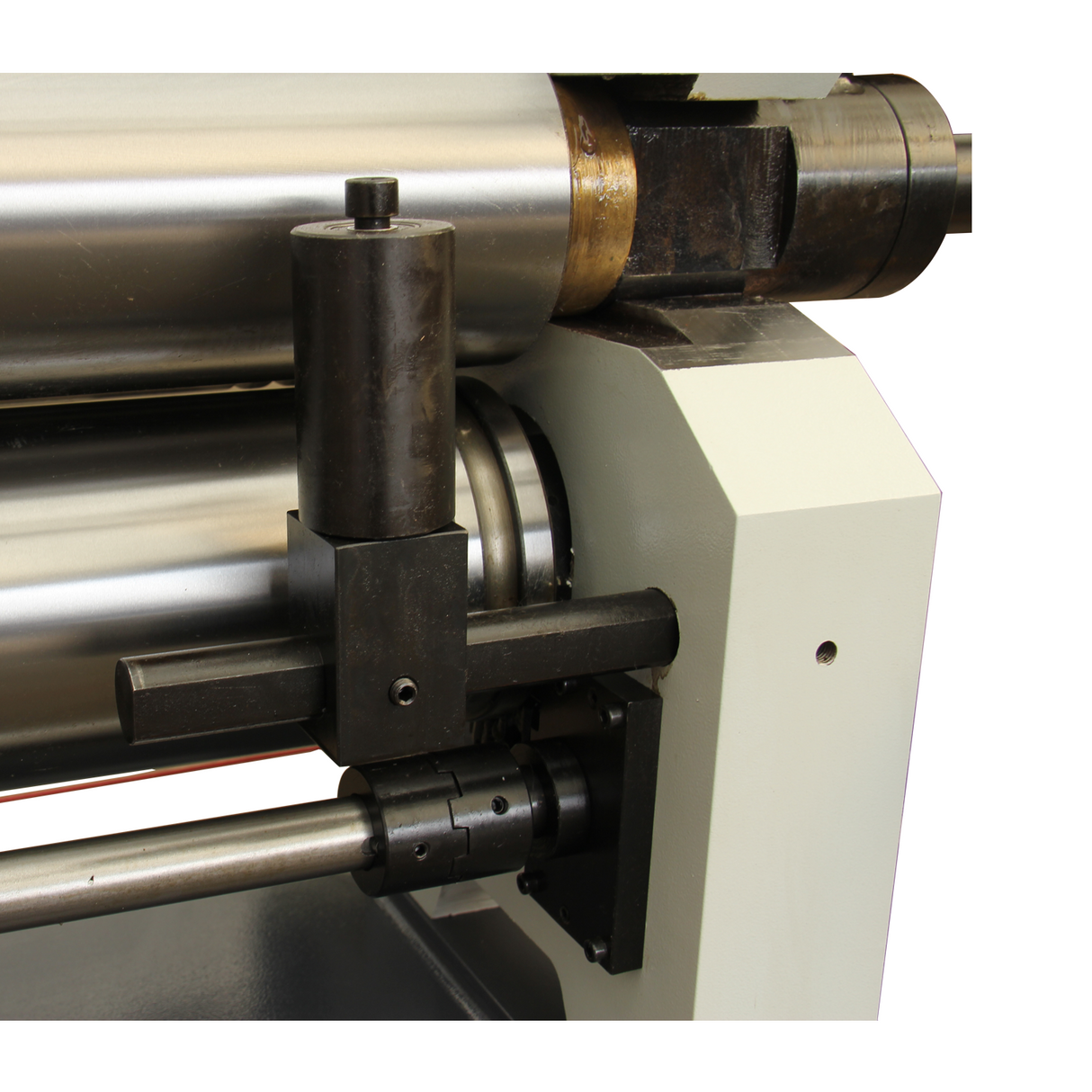 KANG Industrial ESR-9812E Motorized Plate Curving Rolls , 2.5x2500 mm Steel Capacity with Motorized Up/ Down Rear Roller, 415V