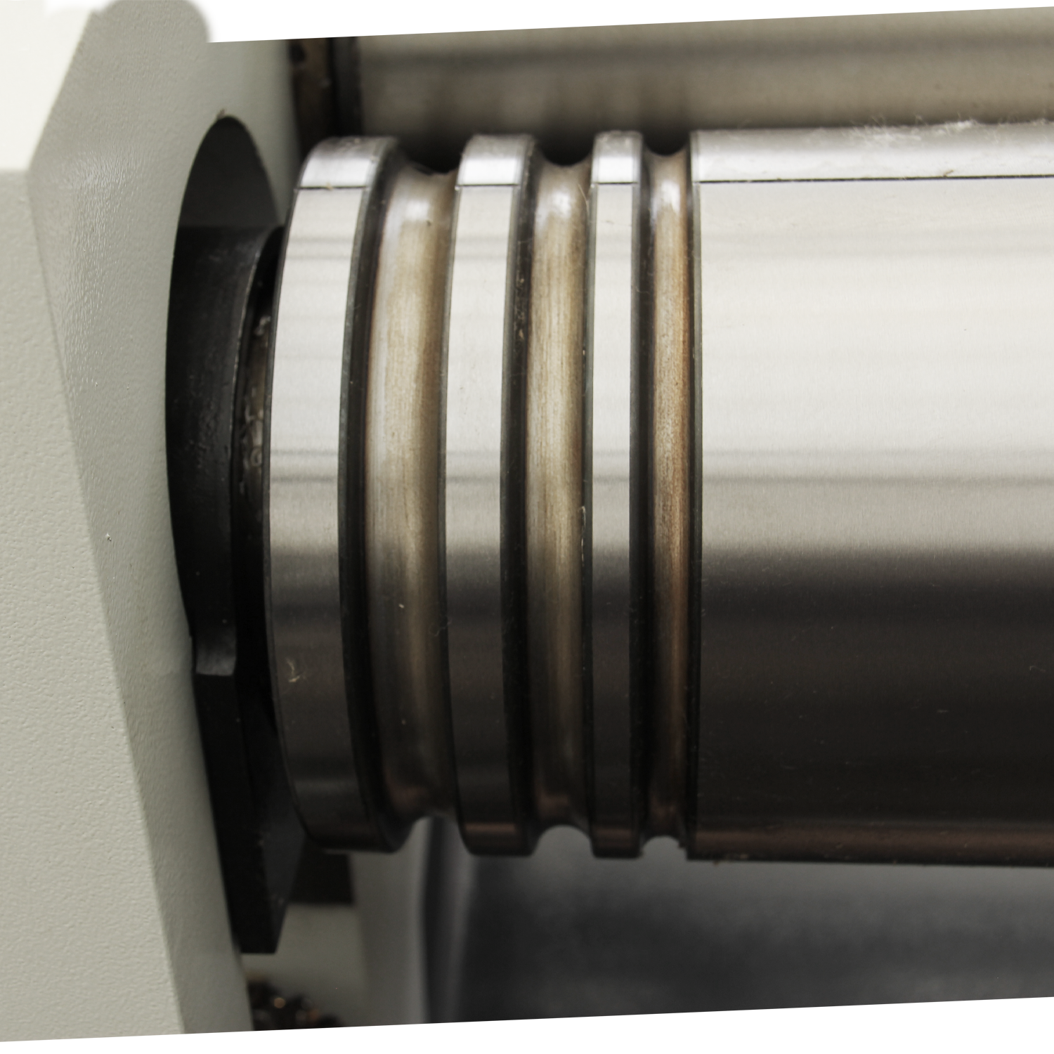 KANG Industrial ESR-9812E Motorized Plate Curving Rolls , 2.5x2500 mm Steel Capacity with Motorized Up/ Down Rear Roller, 415V