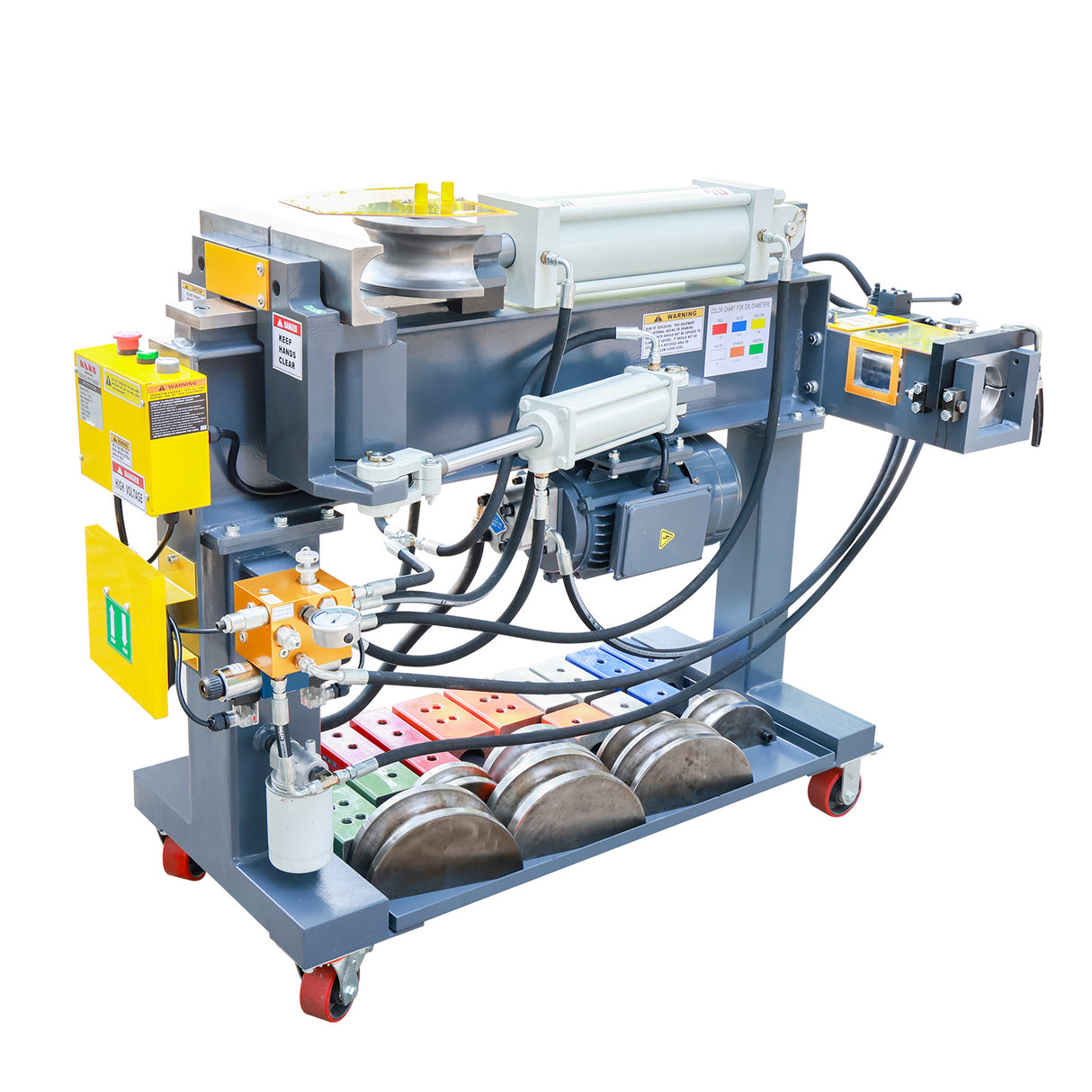 Exhaust Pipe Bender EPB-3, Hydraulic Exhaust Pipe Tube Bender, Heavy Duty Swager & Expander