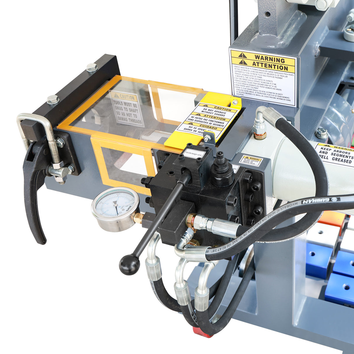 Exhaust Pipe Bender EPB-3, Hydraulic Exhaust Pipe Tube Bender, Heavy Duty Swager & Expander