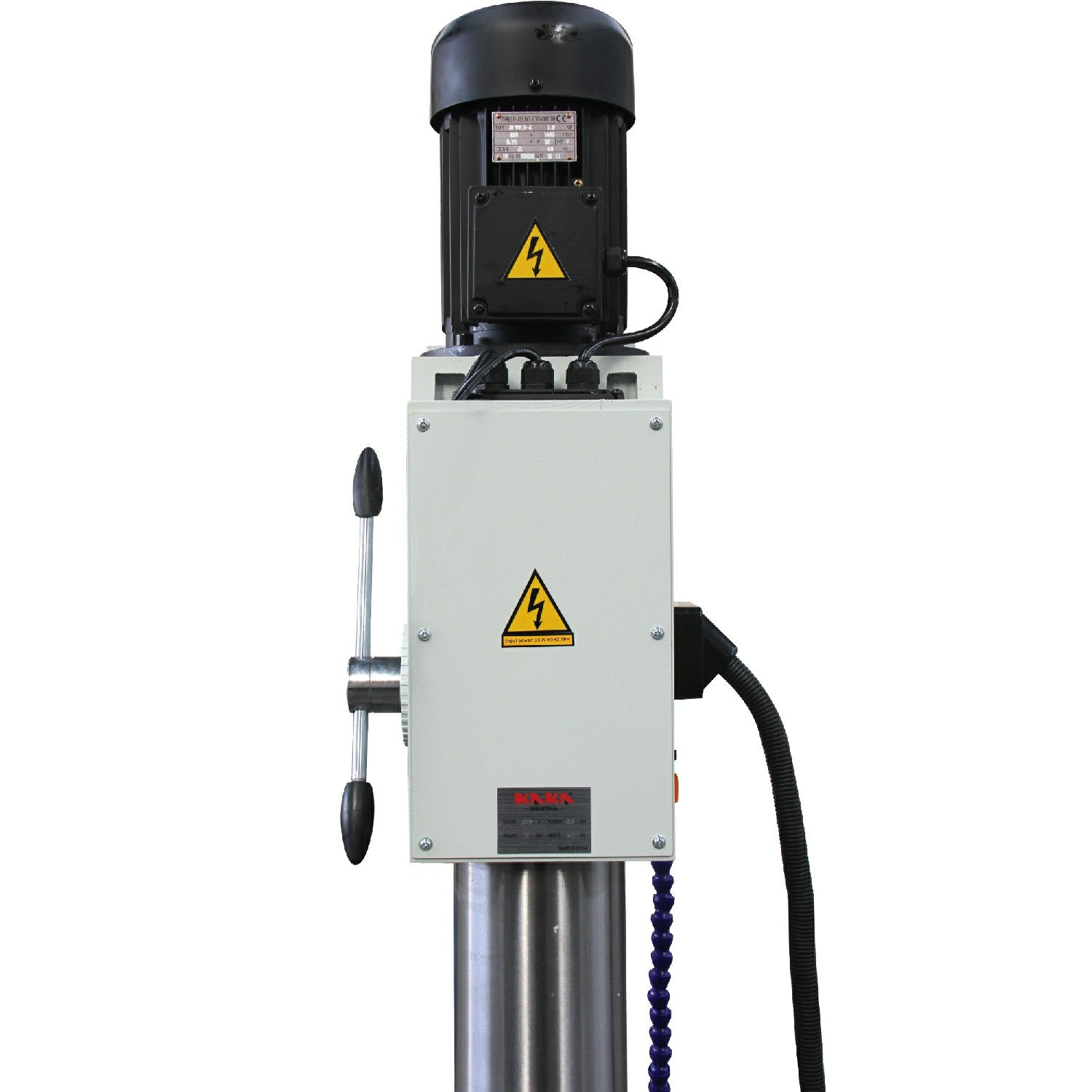 KANG Industrial GD-40, Gear Head Drill Machine with Coolant System, MT4 Spindle Taper