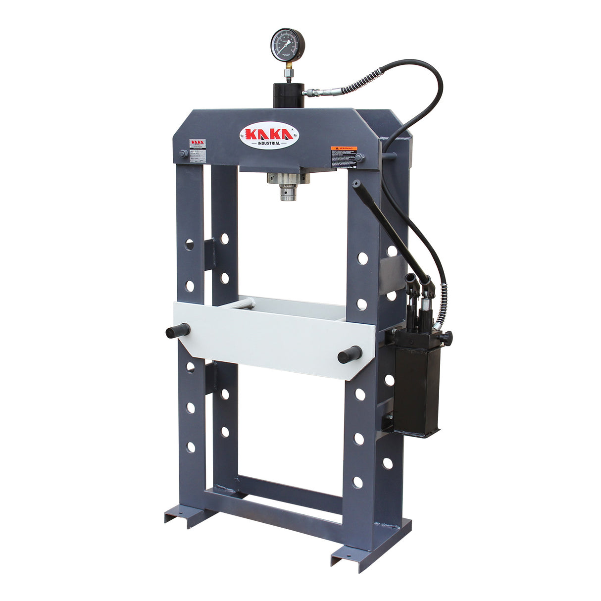 Kang Industrial HP-25S Manual Hydraulic Press, 25 Tonne Workshop Press & Fixed Hydraulic Ram