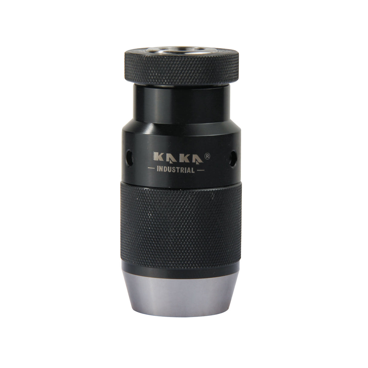 Jacob Taper Chuck, 1/32" - 1/2" Capacity, JT33 or JT6 Taper Keyless Drill Chuck