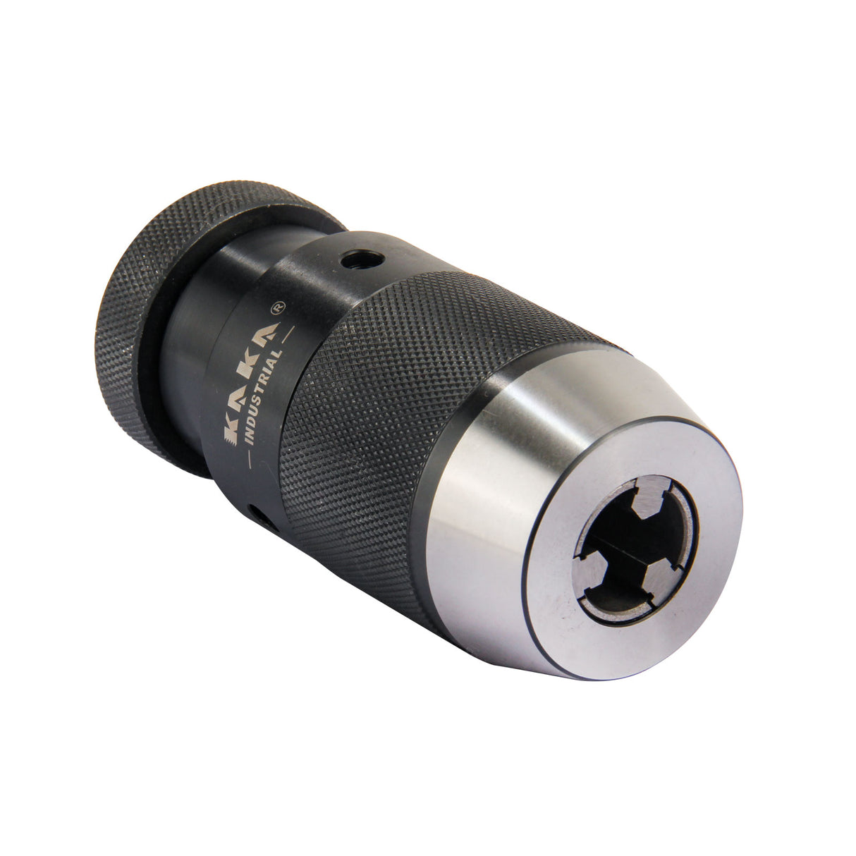 Jacob Taper Chuck, 1/32" - 1/2" Capacity, JT33 or JT6 Taper Keyless Drill Chuck