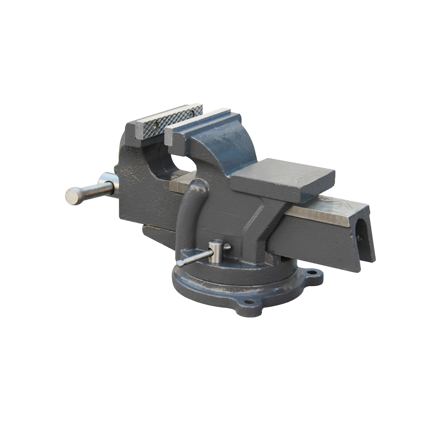 KANG Industrial Bench Vice Anvil Swivel Base Clamp Workbench Heavy Duty Grip