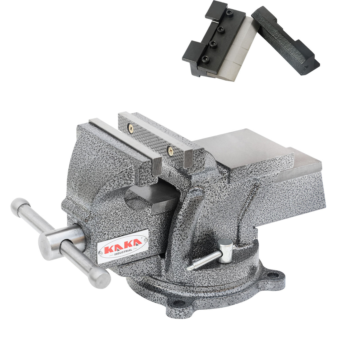 Vice Brake Bender BDS-4 & Heavy Duty 100mm Swivel Base Bench Vice HPS-100