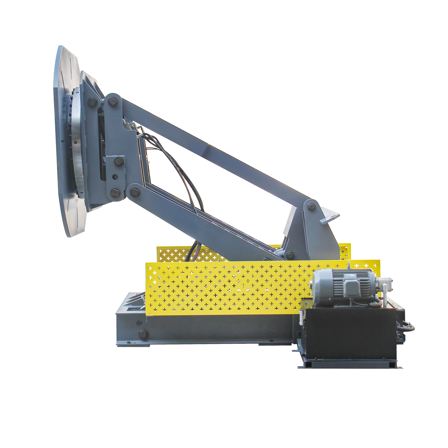 PRE-ORDER! Kang Industrial WPH-4500R 3-Axis Hydraulic Welding Positioner, 4500 KG Loading Capacity, With Lift, Tilt & Rotate