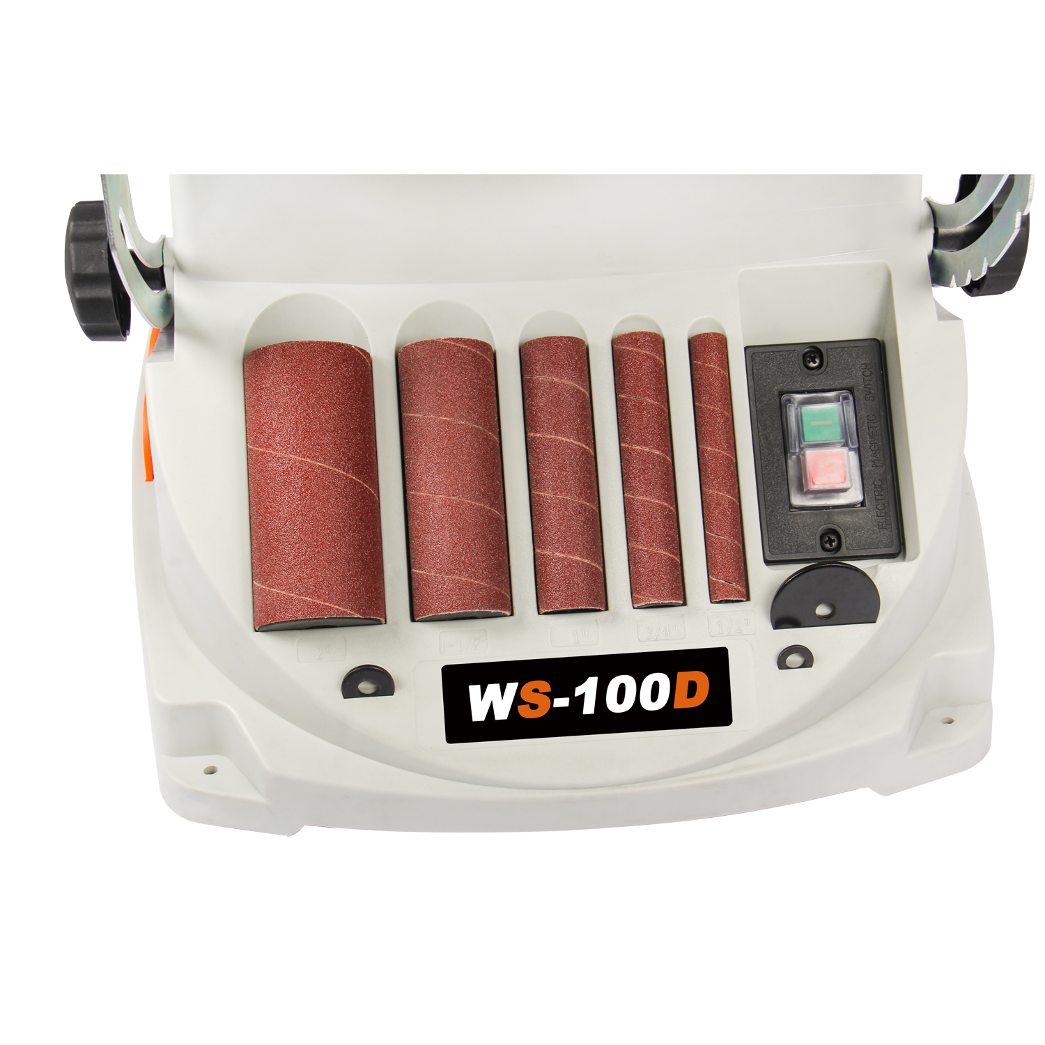 KANG INDUSTRIAL WS-100D Vertical Oscillating Spindle Sander & Belt Sander, 2 IN 1 Combination Woodworking Machine
