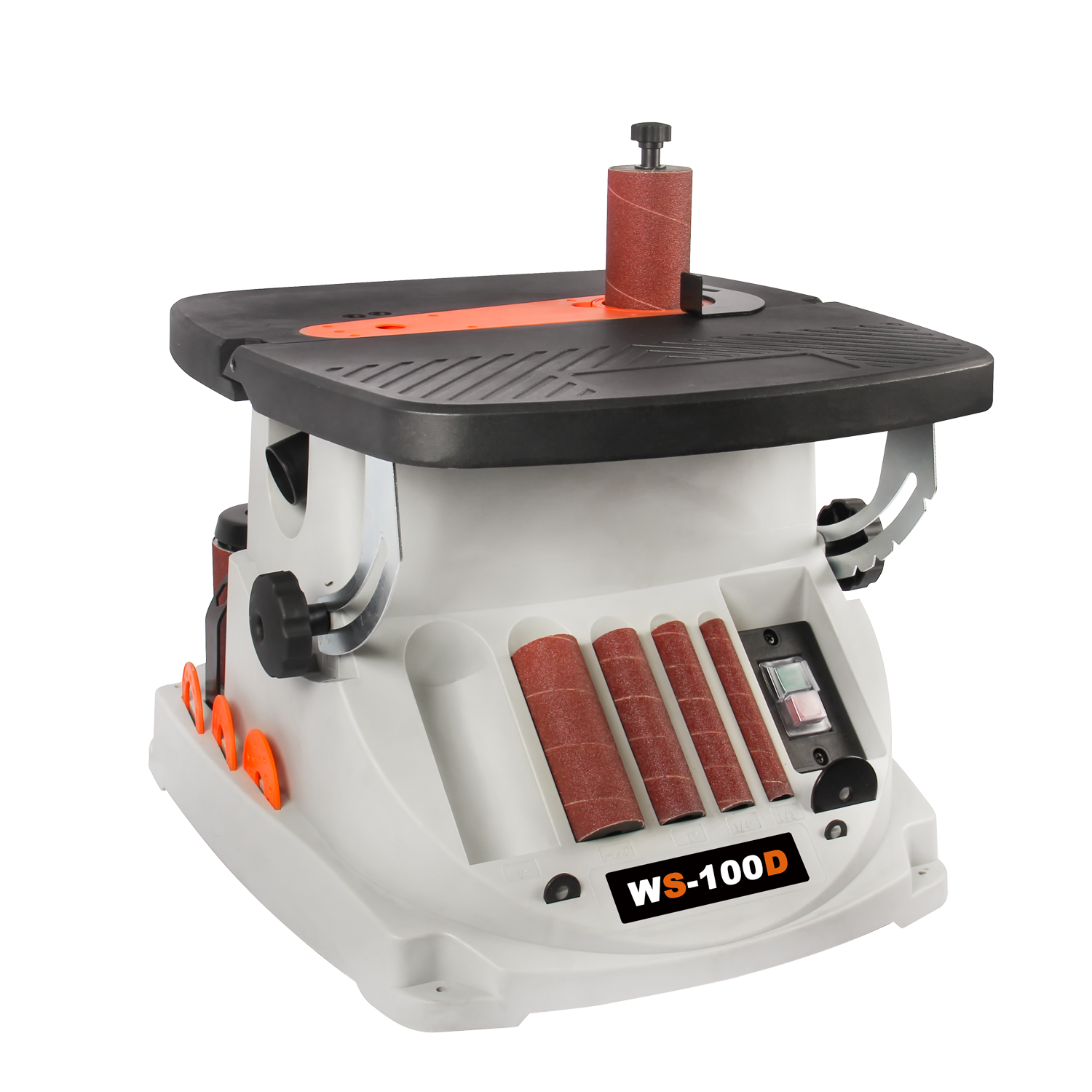KANG INDUSTRIAL WS-100D Vertical Oscillating Spindle Sander & Belt Sander, 2 IN 1 Combination Woodworking Machine