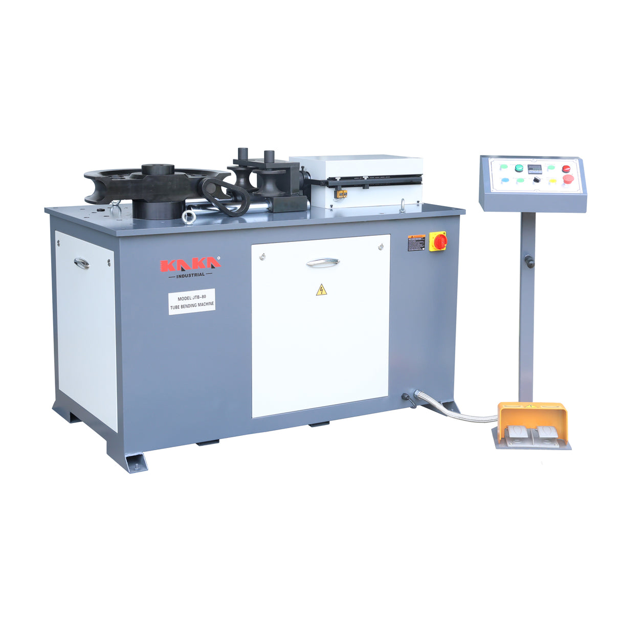 Kang Industrial JTB-80 Hydraulic Tube Bender, C/W Digital Angle Setting, 4 Toolings, 415V