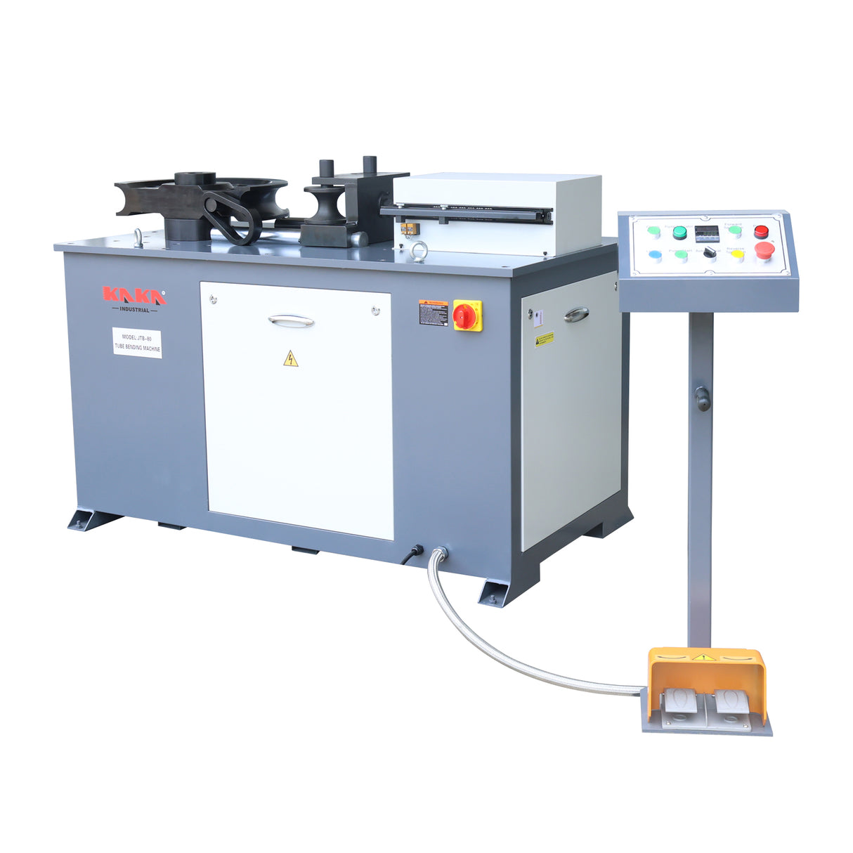 Kang Industrial JTB-80 Hydraulic Tube Bender, C/W Digital Angle Setting, 4 Toolings, 415V