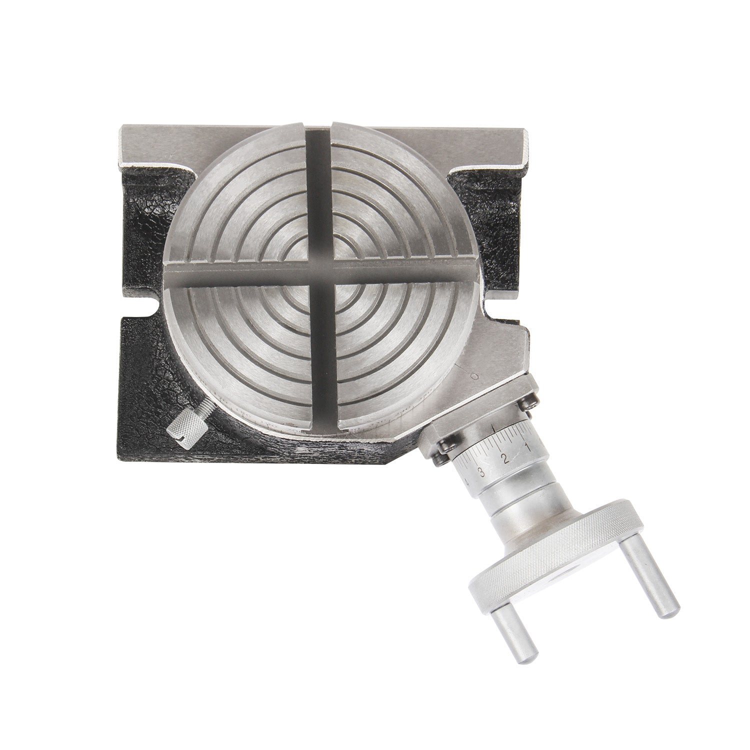 Kang Industrial MHV-4 ø110mm Horizontal Vertical Rotary Table, Cast Iron Rotary Table