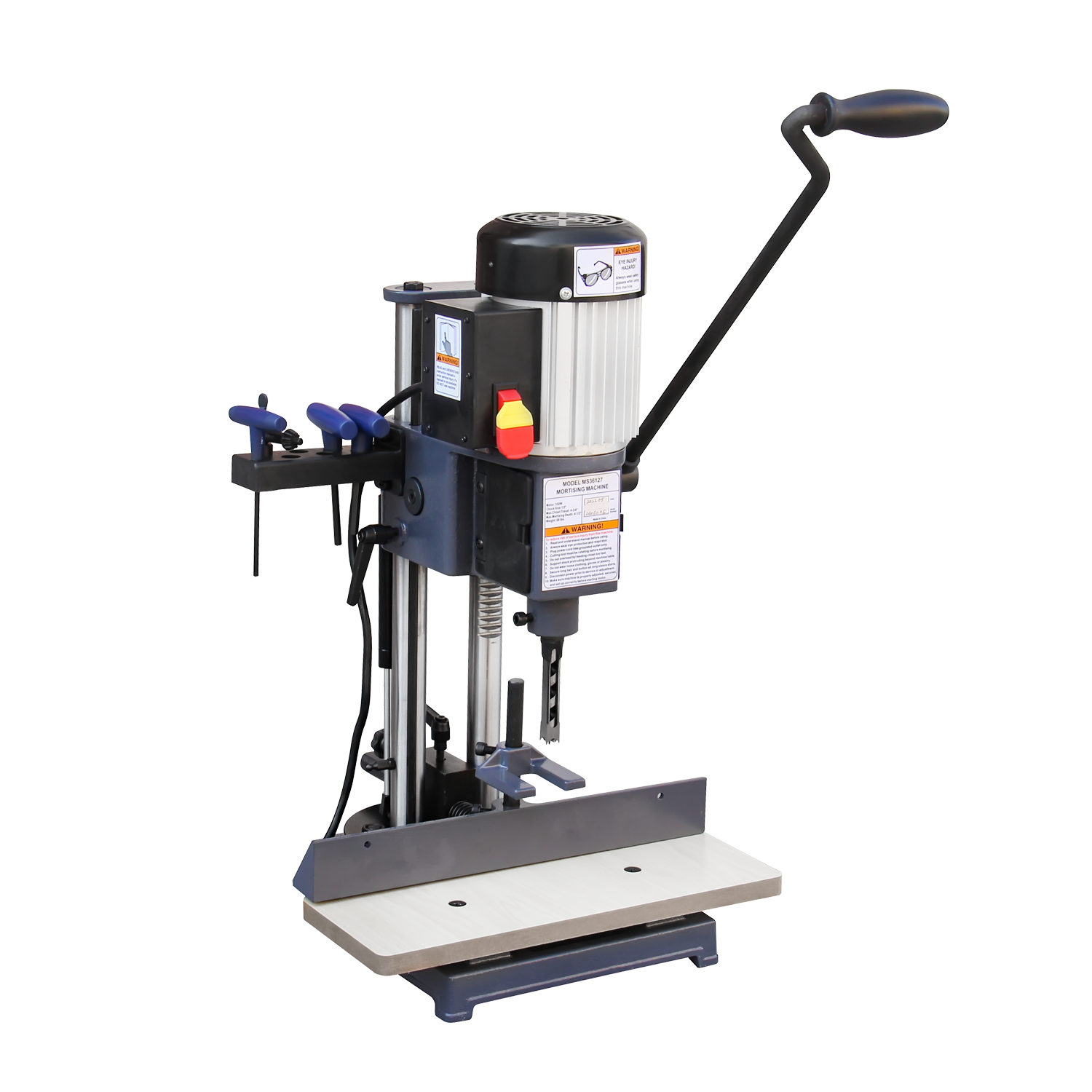 Kang Industrial MS-36127 Heavy-Duty Mortising Machine, 3/4HP WoodWorking Chisel Morticer