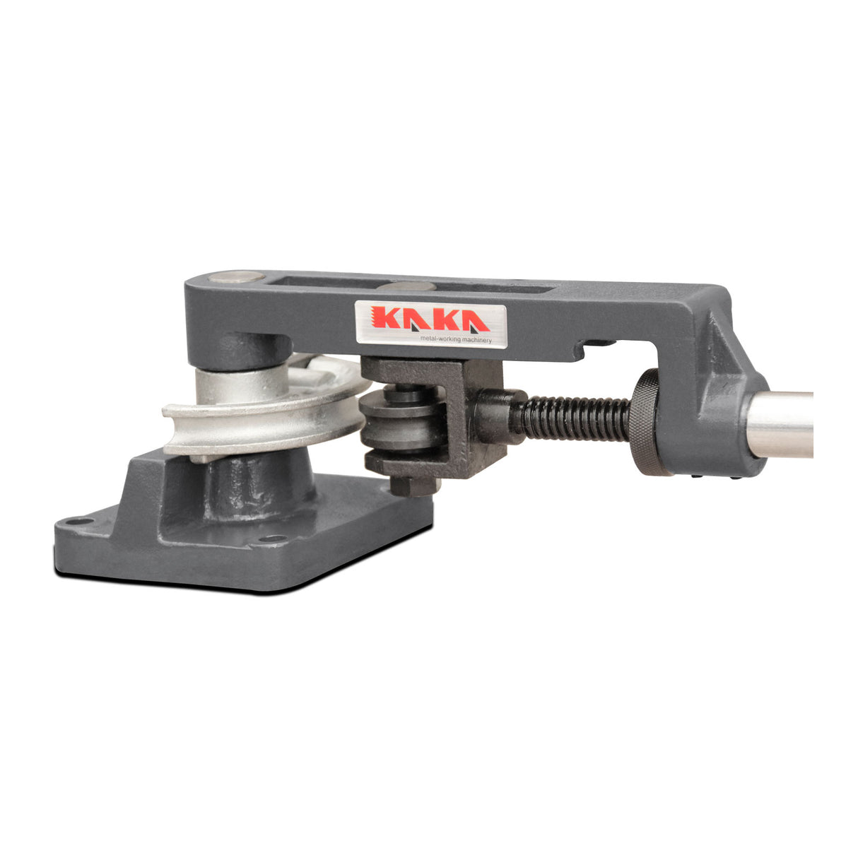 Manual Pipe & Tube Bender MY-22, 180° Bends, 8 Dies Included for Round & Square Tubes