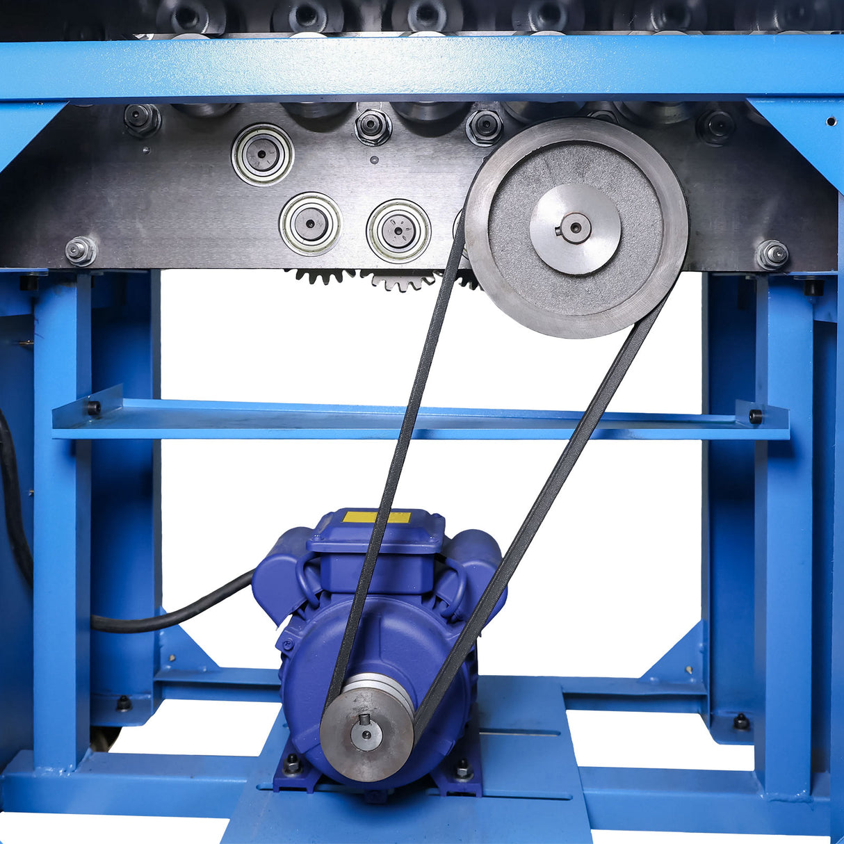 Pittburghs Lock Rollformer PF20G, with Auto Guide Flanging Attachment, Sheet Metal Lock Former for HVAC Duct Fabrication