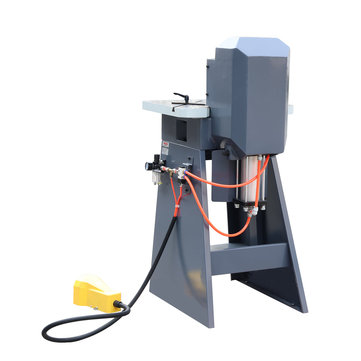 Pneumatic Plate Notcher PNM-130, Fixed Angle Plate Notching Machine