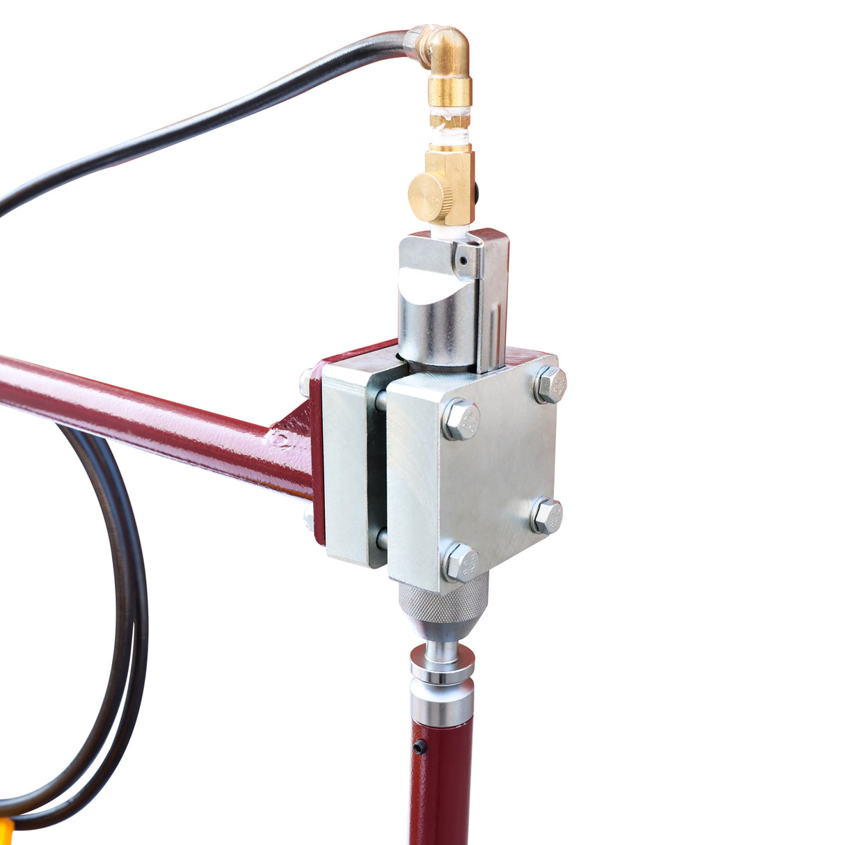 Planishing Hammer PPH-24, Air Operated 610mm Sheet Panel Beating, Benchtop Air Hammer with 9 Anvils