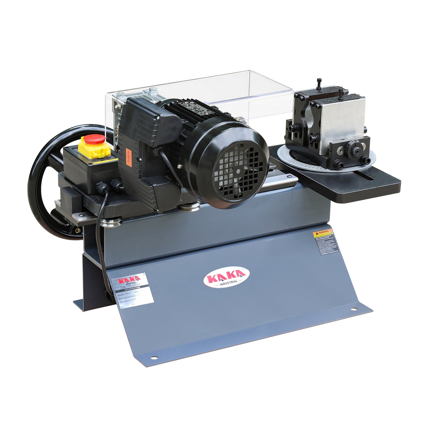 Kang Industrial PTN-30, Pipe & Tube Notcher,  Hole Saw Notcher, Max. 76.2mm OD Tube