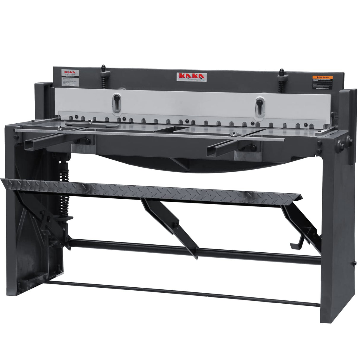 KANG INDUSTRIAL Q01-5216 Manual Treadle Guillotine, 1.5x1320 Mild Steel Plate Shear, Guillotine Shear
