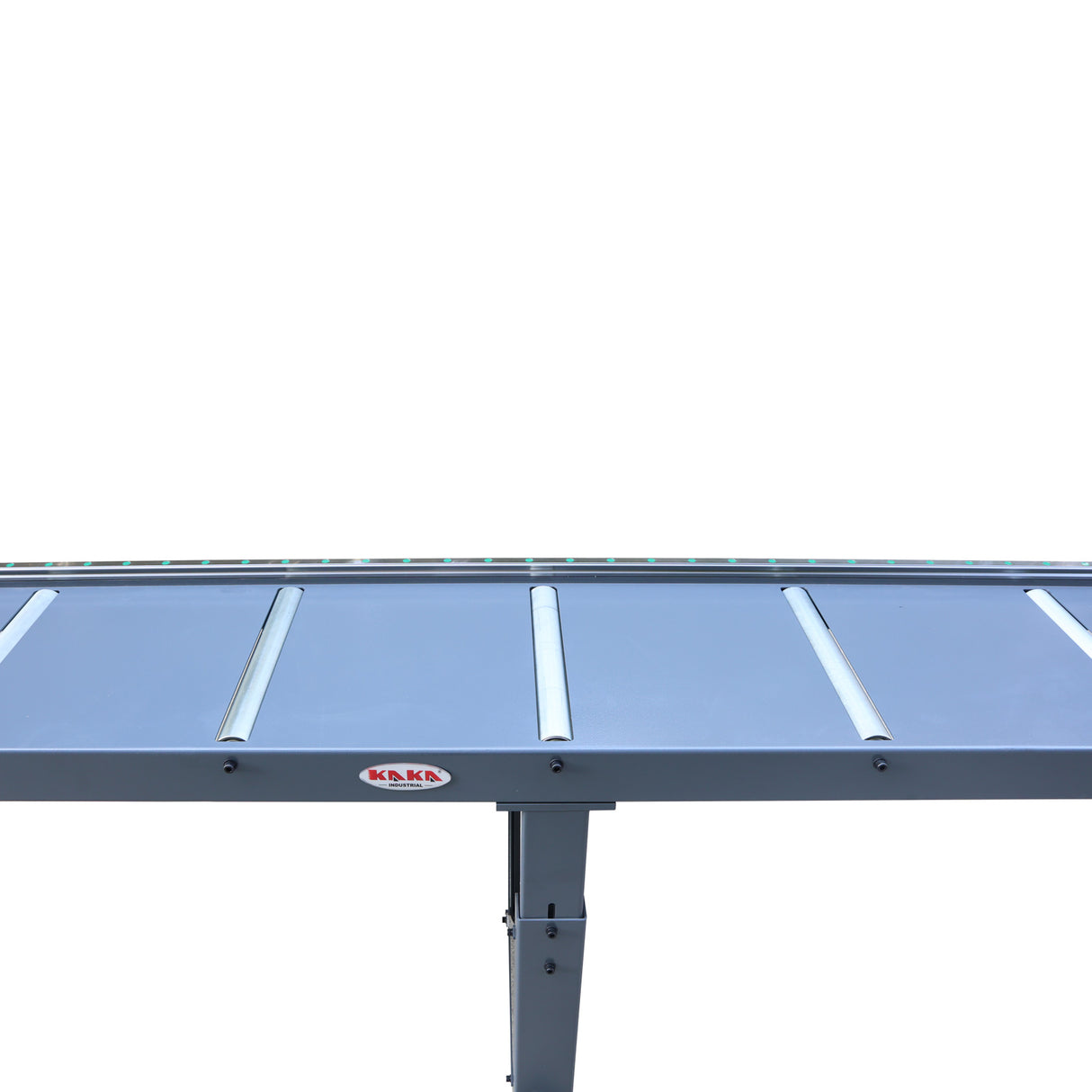 365mm x 3000 mm Roller Conveyor RB365Dx3000, Linear Rail Set Measuring System with Digital Readout and Length Stop