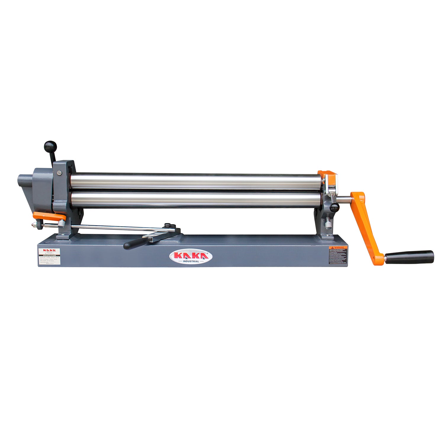 Kang Industrial SR-24 Manual Plate Cuving Rolls, 1.5mm Steel Plate Curve Roller