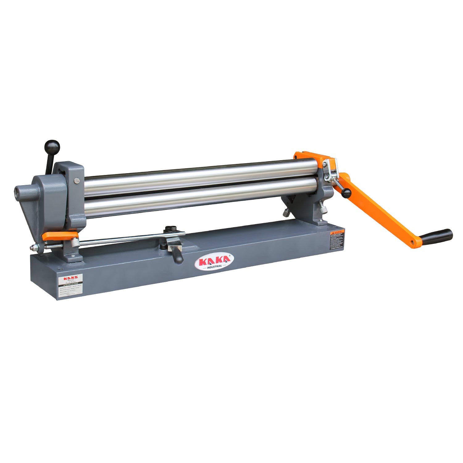 Kang Industrial SR-24 Manual Plate Cuving Rolls, 1.5mm Steel Plate Curve Roller