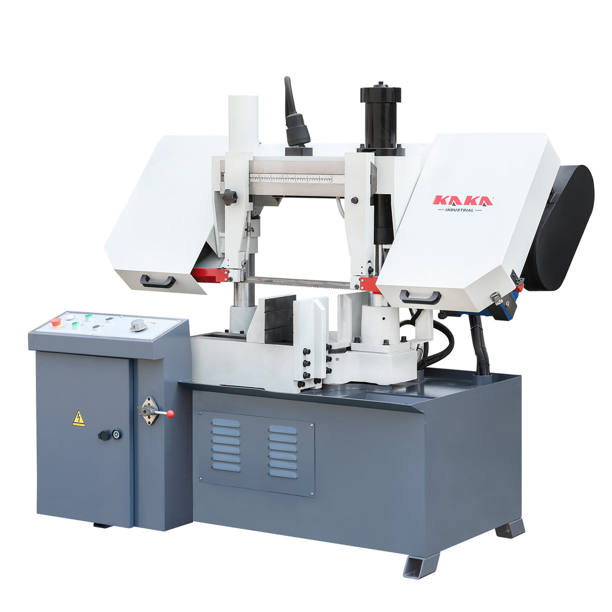 Double Column Band Saw TBK-11A with Swivel Head, Mitre Band Saw Machine, 280mm Metal Cutting Saws