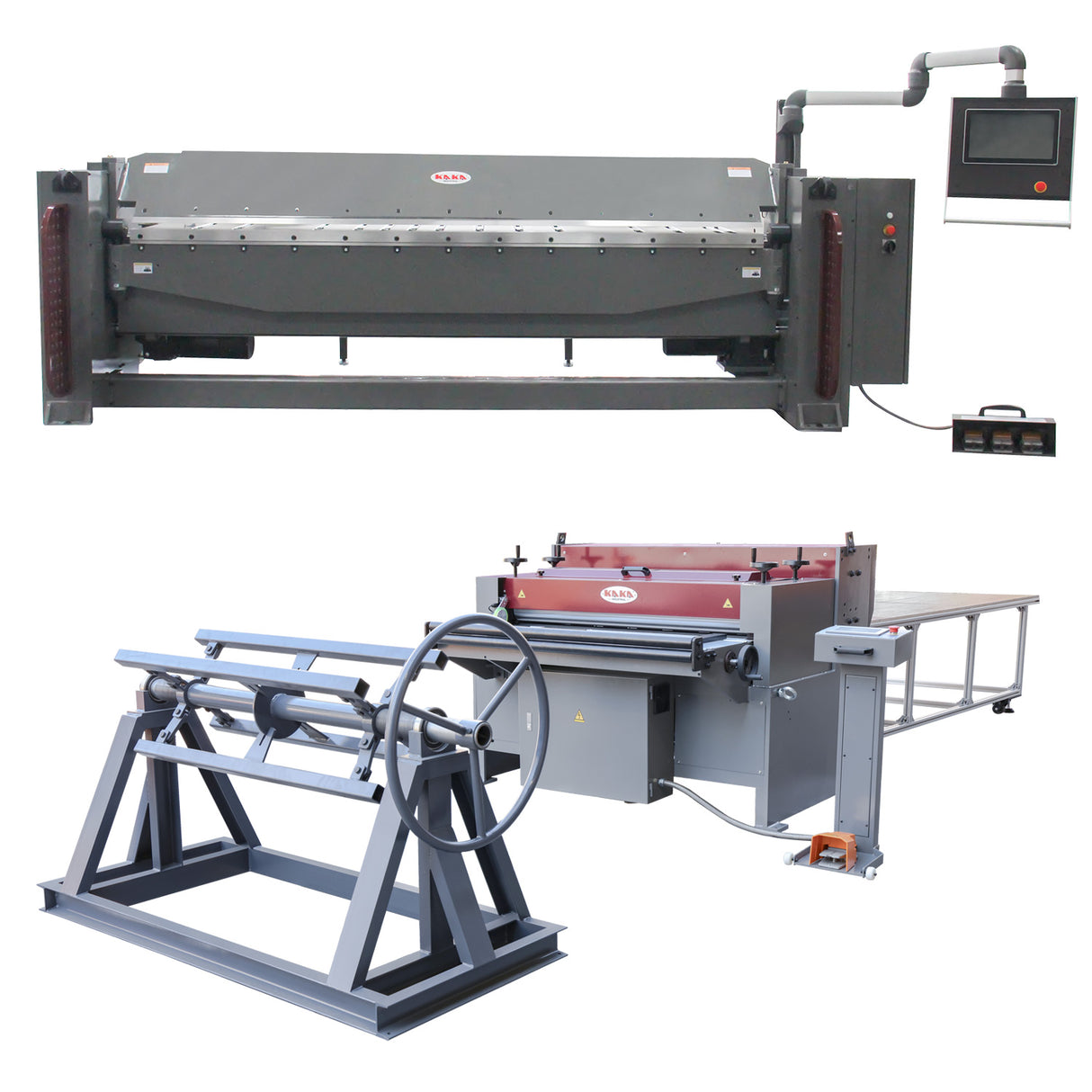 Pack Sale! Slitter & Blanking Line PS-1220x1.5GT & CNC Sheet Metal Folder TFM3100x2.0E