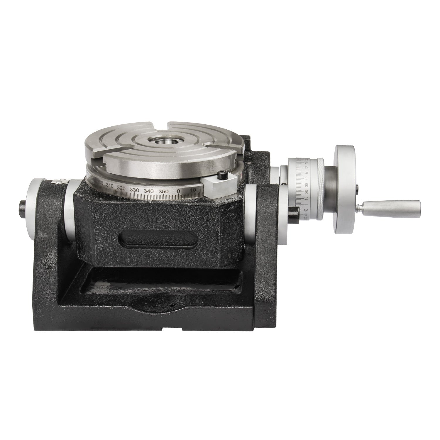 Kang Industrial TSK-5 Tilting Rotary Table for Lahte Milling Machine, 127mm OD Table Size, 0-90° Tilt
