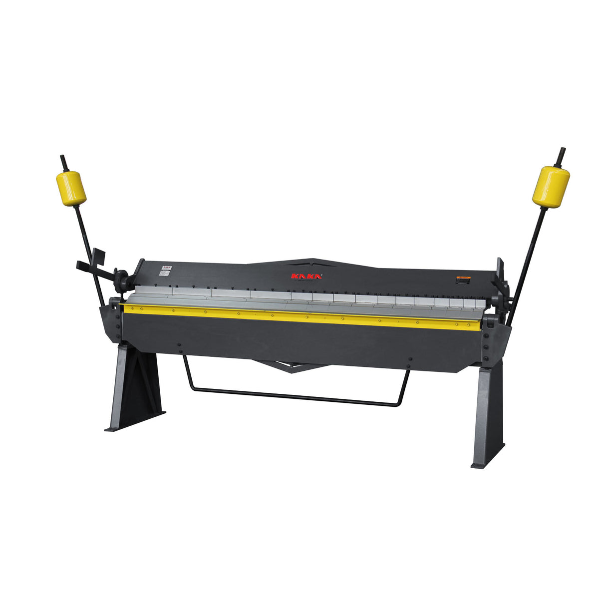 Manual Panbrake Folder W-10012A, Heavy-Duty Pan and Box Brake, 2.5mm Mild Steel Sgeet Metal Bender, High Versatility and Durability Sheet Metal Box Pan Brake