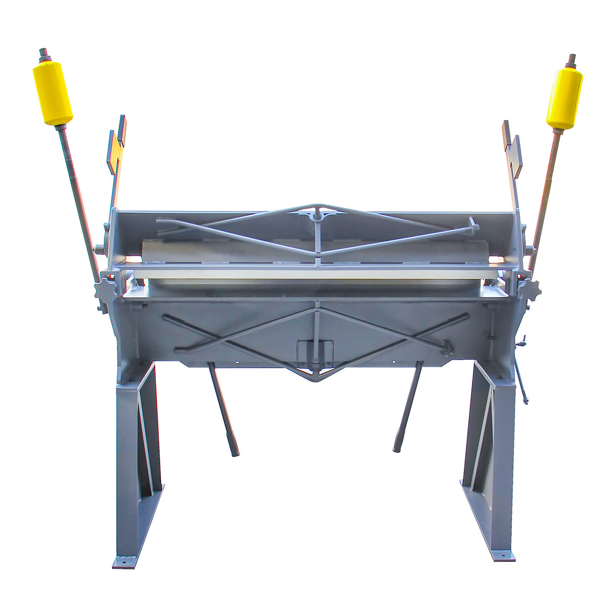 Sheet Metal Folder W-4812 1220mm Heavy-Duty Manual Panbrake, 2.5mm Mild Steel Bending Thick, High Versatility and Durability Sheet Metal Box Pan Brake