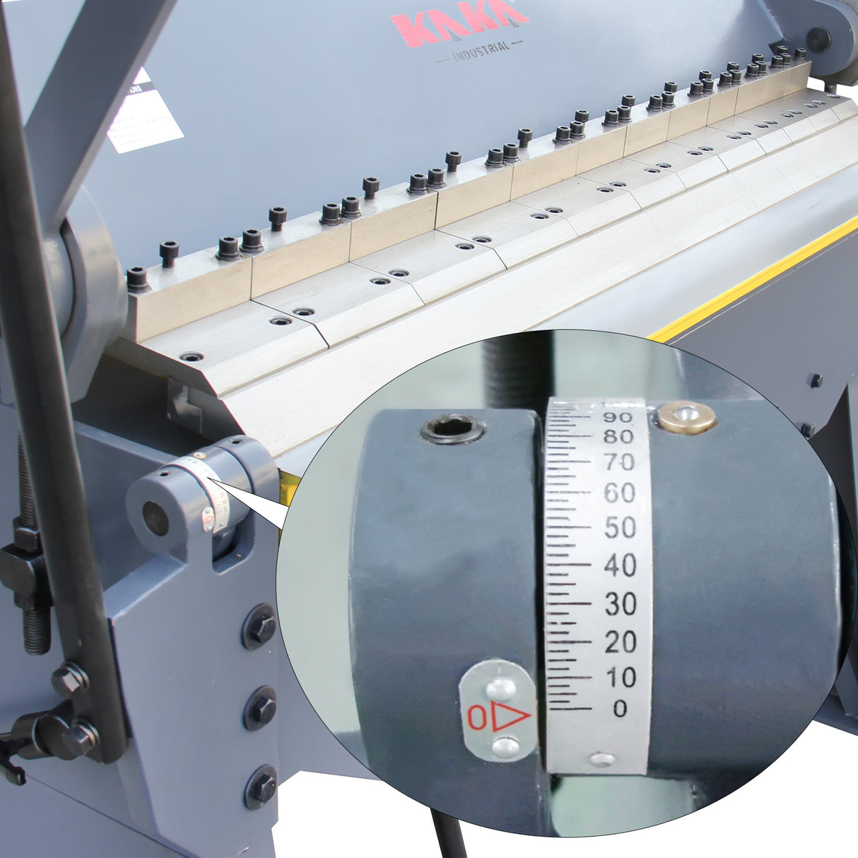 Sheet Metal Folder W-4812 1220mm Heavy-Duty Manual Panbrake, 2.5mm Mild Steel Bending Thick, High Versatility and Durability Sheet Metal Box Pan Brake