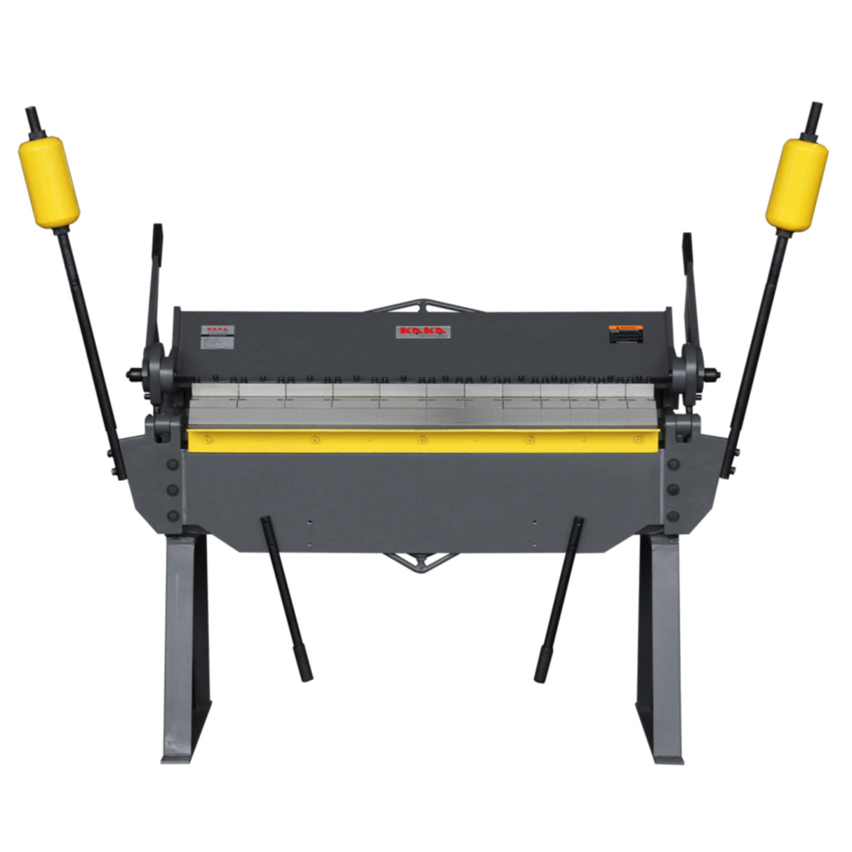 KANG Industrial W-4812 1220mm Heavy-Duty Manual Panbrake, 2.5mm Mild Steel Bending width, High Versatility and Durability Sheet Metal Box Pan Brake